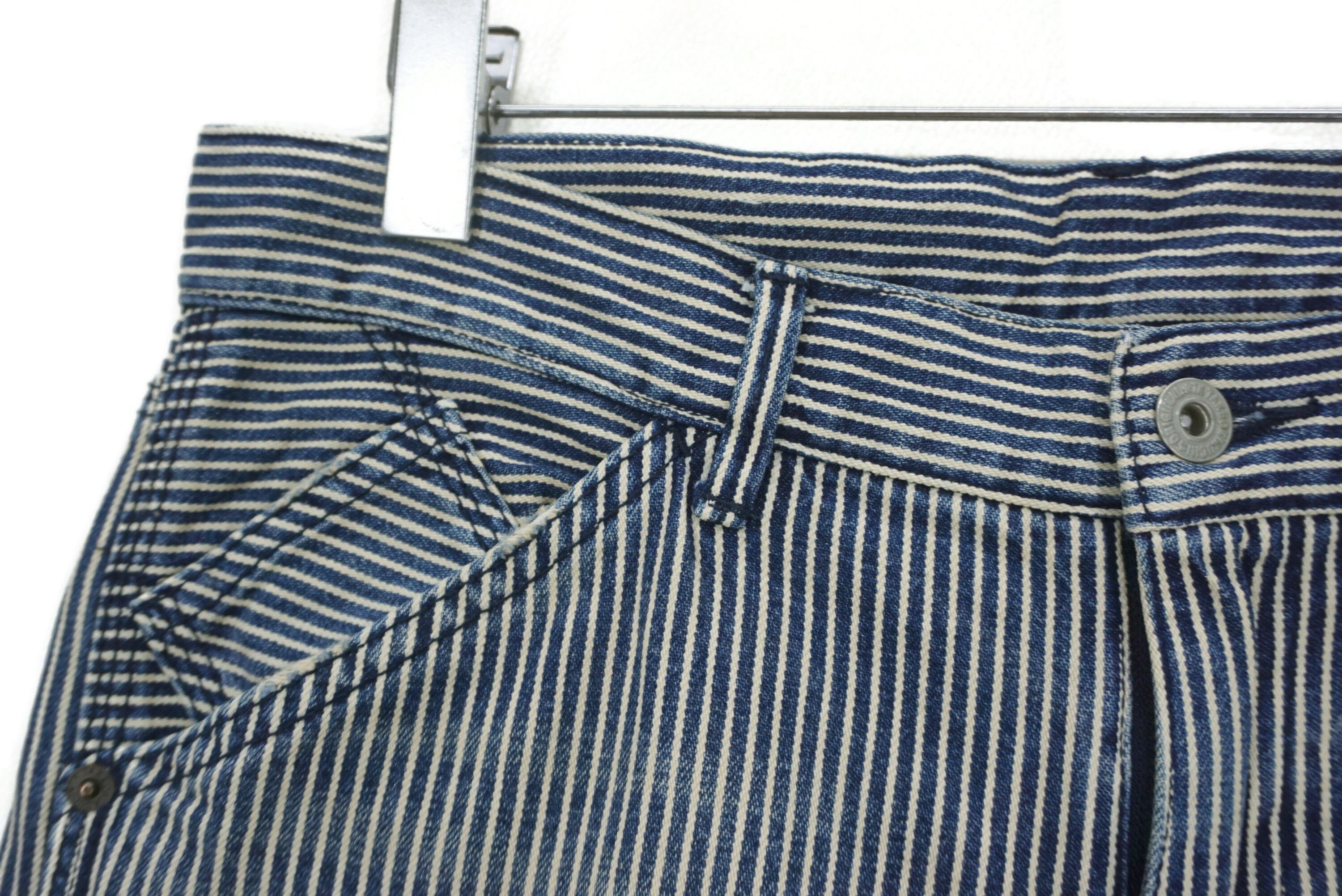 Japanese Brand Takeo Kikuchi Jeans fits W32xL29.5 Hickory Carpenter Denim Size US 30 / EU 46 - 4 Thumbnail