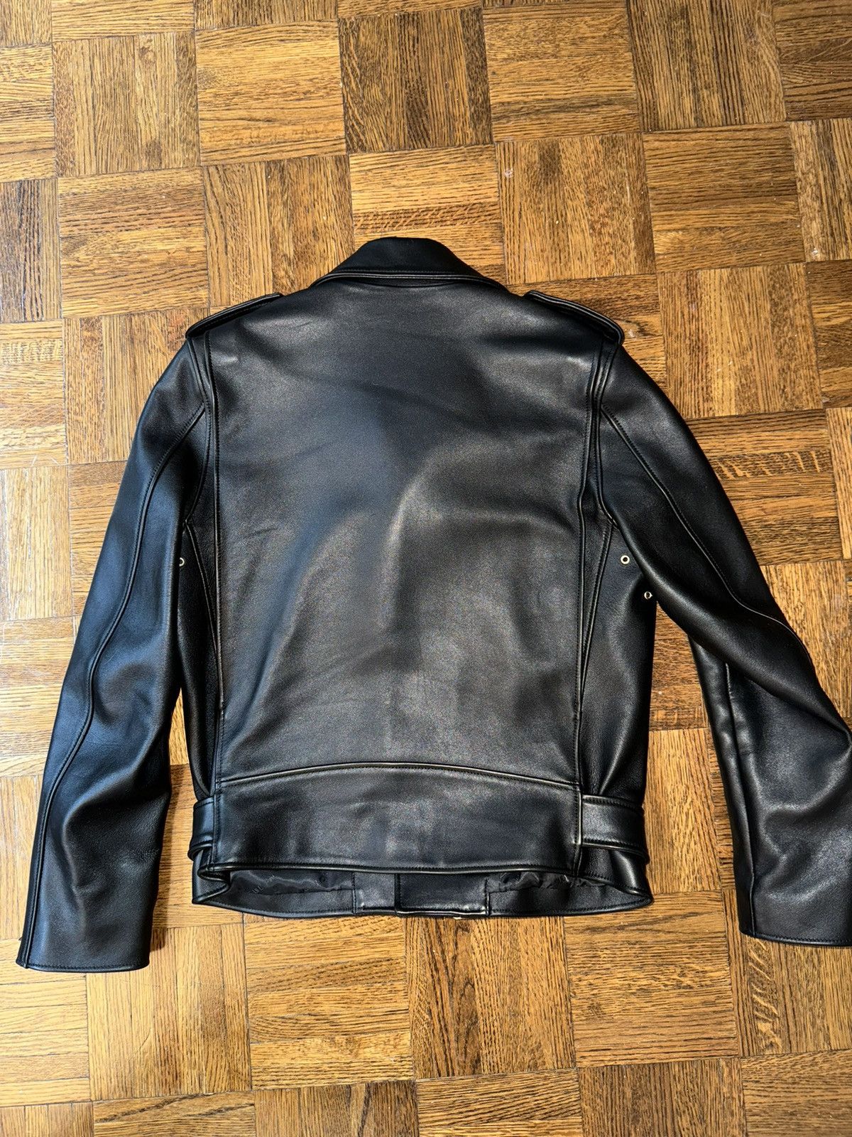 JOHN LAWRENCE SULLIVAN MSRP $3200 Moto Leather Jacket Size US S / EU 44-46 / 1 - 5 Thumbnail