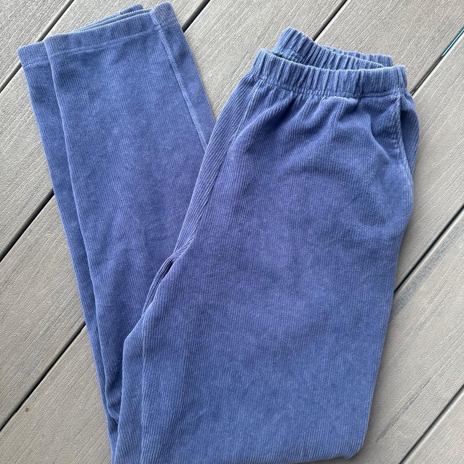 Lands' End Blue corduroy lands end sweatpants Size 32" / US 10 / IT 46 - 1 Thumbnail