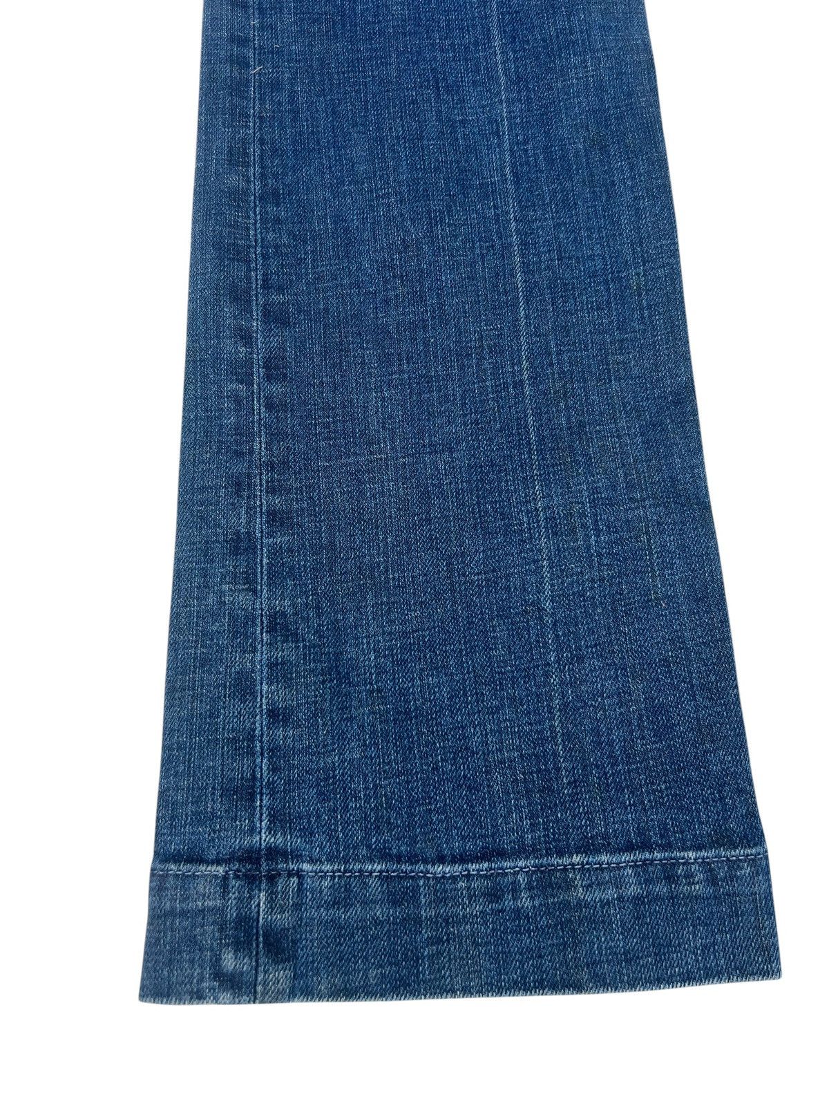 Japanese Brand Bring On The Noise Japan Dirty Muddy Denim Bootcut Jeans Size US 29 - 17 Thumbnail