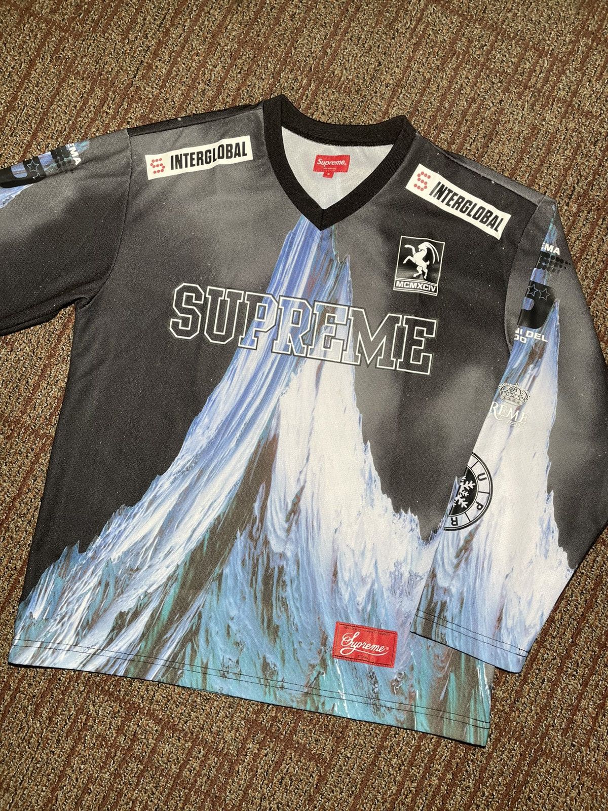 Supreme Supreme Mountain Hockey Jersey (Small) Size US S / EU 44-46 / 1 - 1 Thumbnail