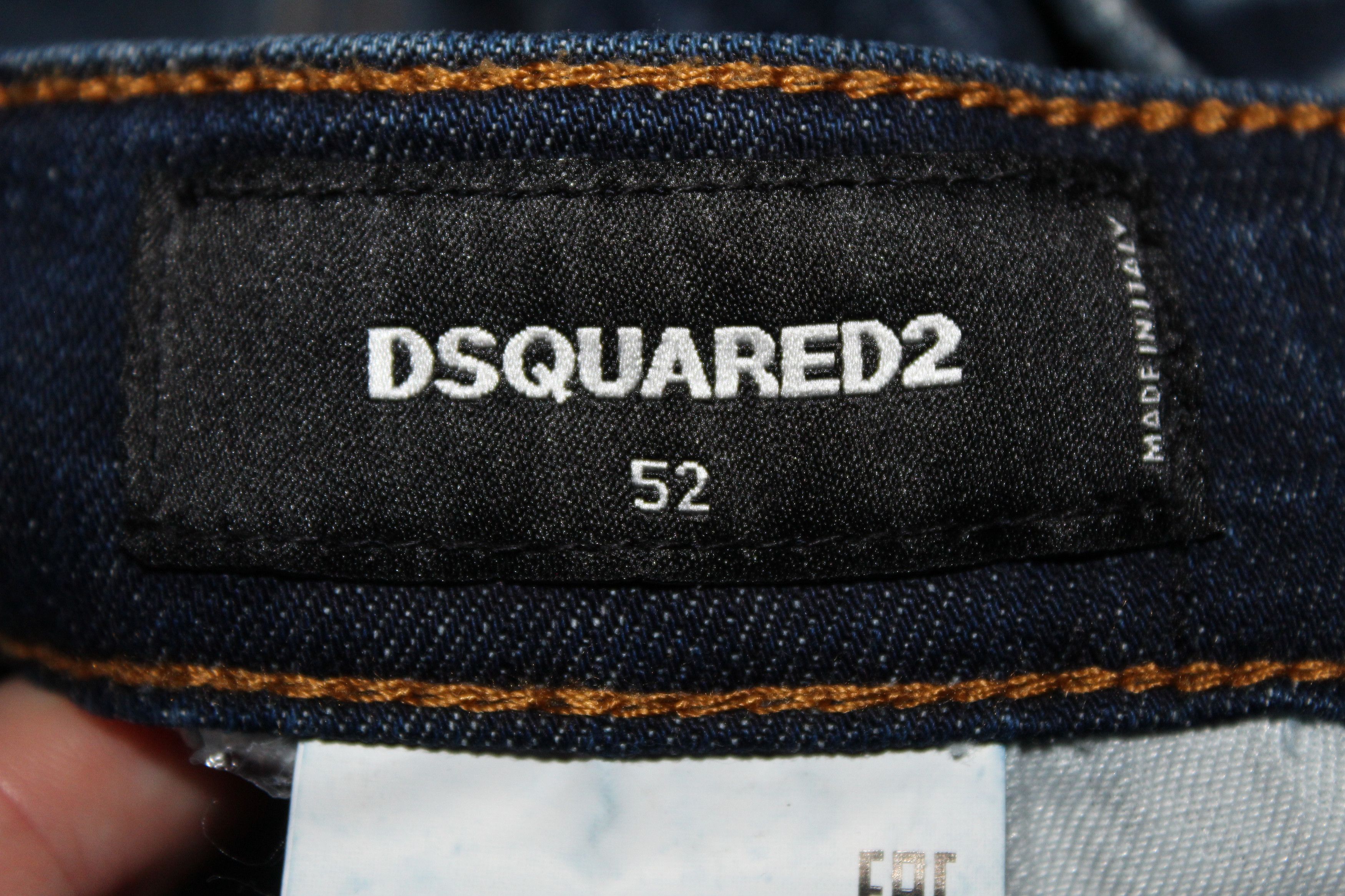 Dsquared2 Dsquared2 Jeans Distressed Look Denim Size 52 Blue Size US 36 / EU 52 - 6 Thumbnail