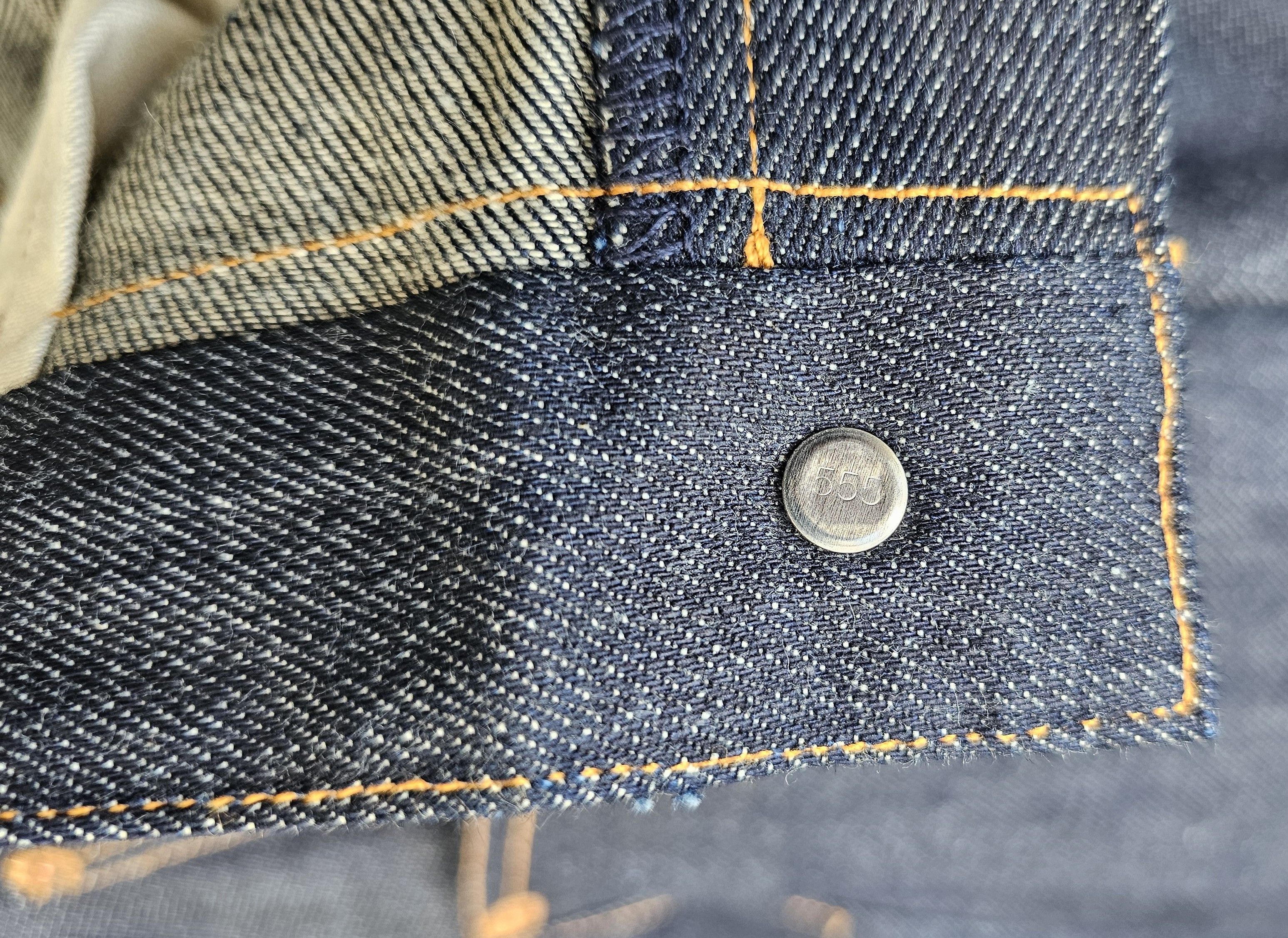 Levi's Rare LEVI'S 125 L.V.C. 555 Valencia Street model 1873 rigid Size US 34 / EU 50 - 8 Thumbnail