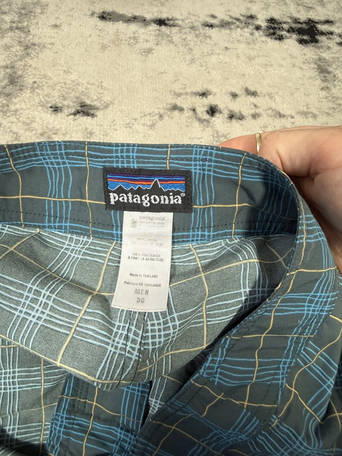 Patagonia Vintage Patagonia Checkered Shorts Size US 30 / EU 46 - 5 Thumbnail