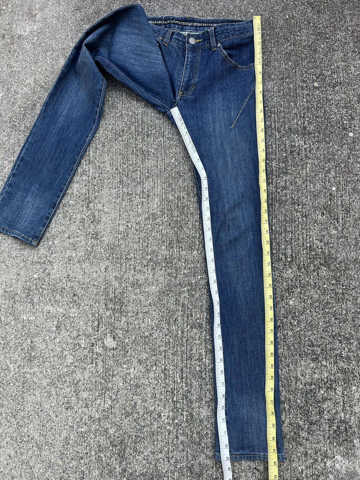 Number (N)ine Number (N)ine Japan Stretchable Denim Skinny Jeans Size US 29 - 4 Thumbnail
