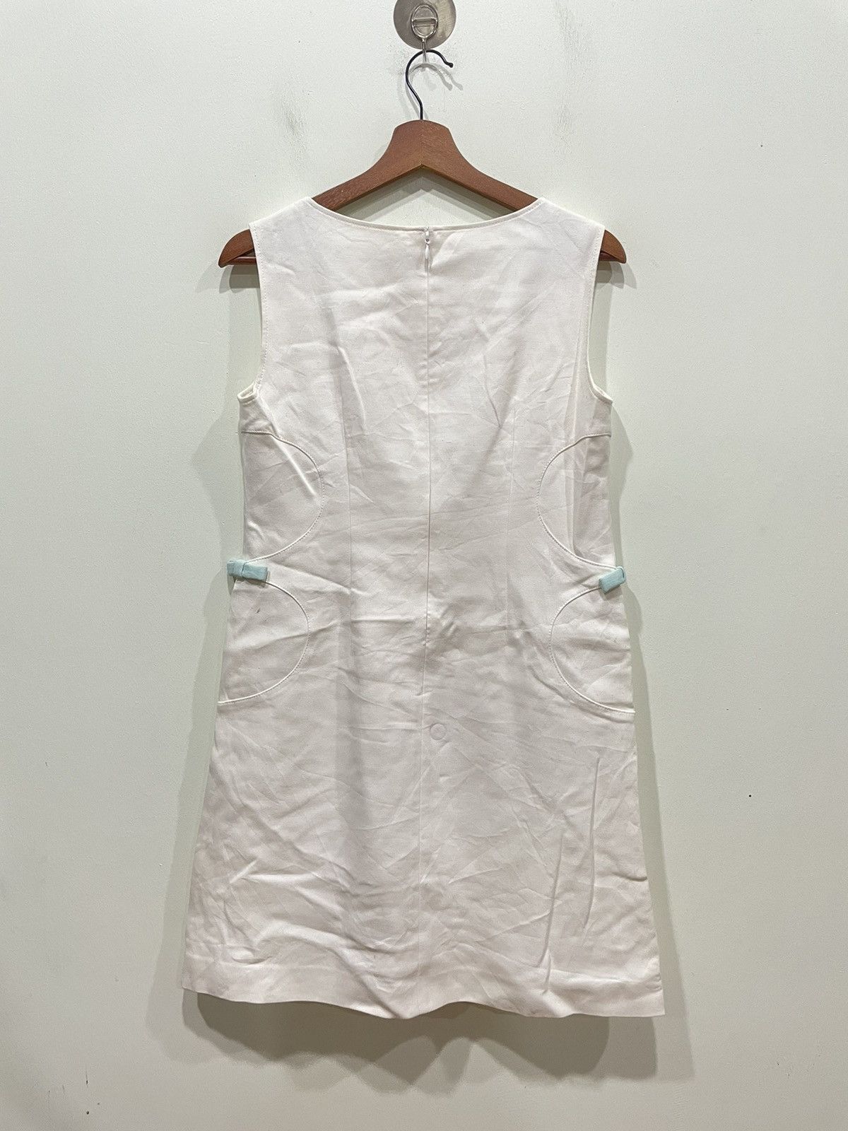 Courreges Courreges white Mini Dress Size S / US 4 / IT 40 - 2 Thumbnail