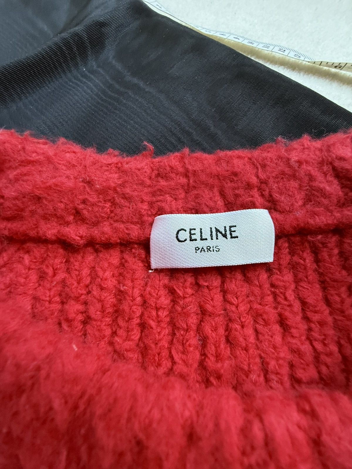 Celine $1.35k 🤑 FW24 Celine striped sweater Hedi Slimane sample Size US L / EU 52-54 / 3 - 21 Thumbnail