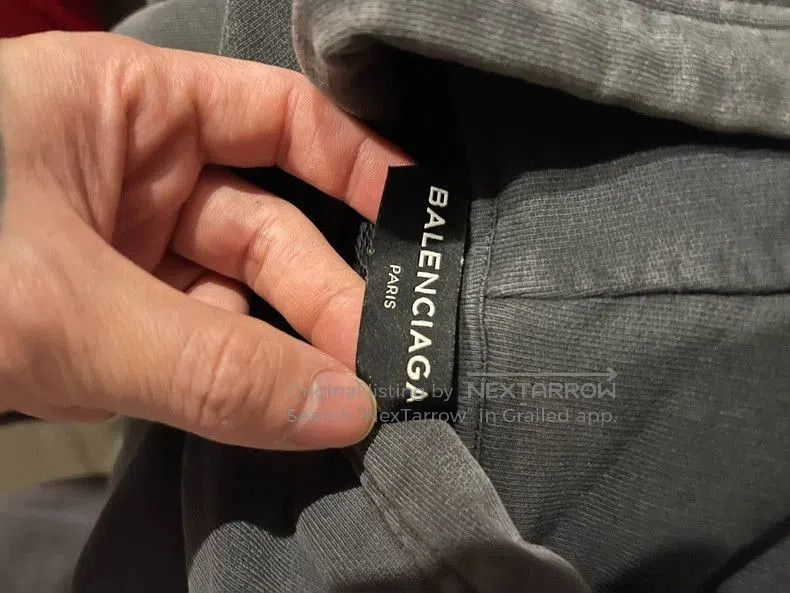 Balenciaga BALENCIAGA Sinners Hoodie in Gray Color . Size US M / EU 48-50 / 2 - 5 Thumbnail