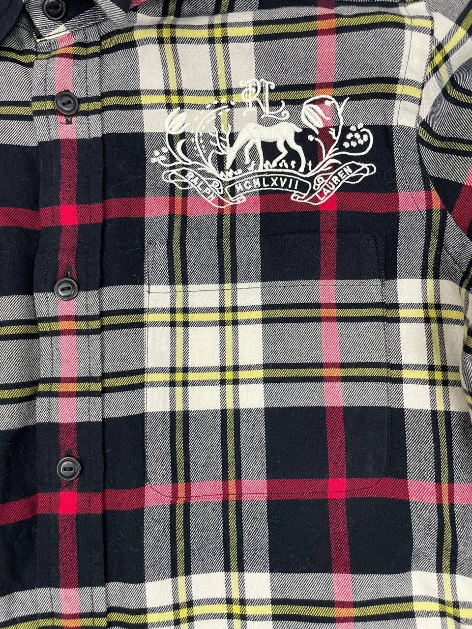 Ralph Lauren Ralph Lauren Men Cotton Shirt Plaid Check Multicolor Size US M / EU 48-50 / 2 - 5 Thumbnail