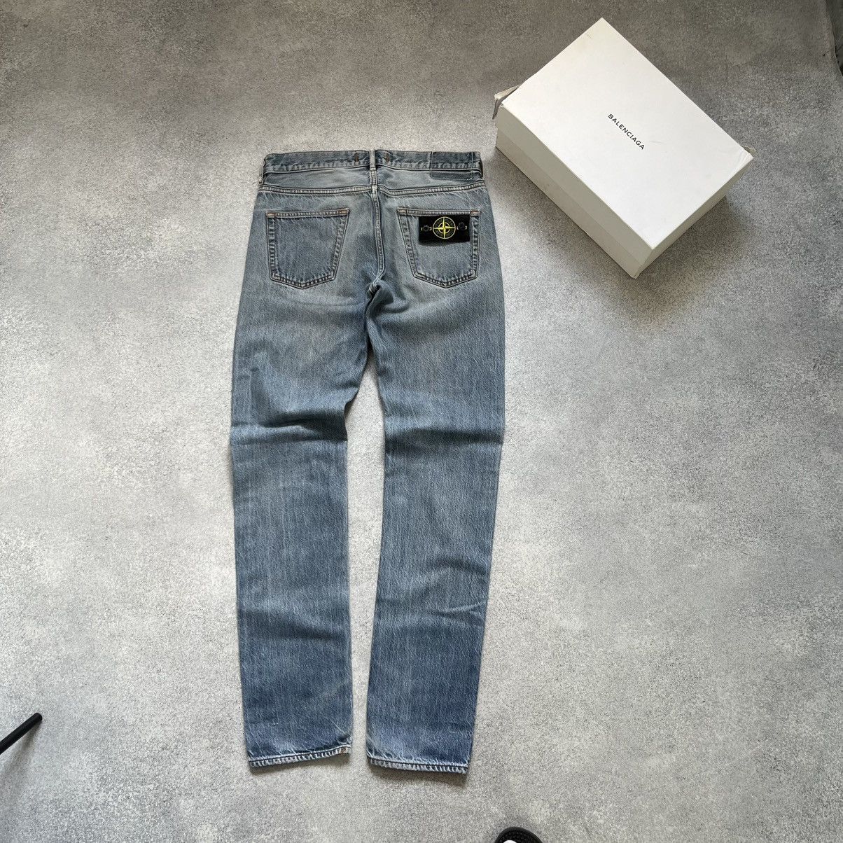 Stone Island STONE ISLAND Jeans Wash Blue Denim Vintage Y2k Affliction Size US 30 / EU 46 - 1 Thumbnail