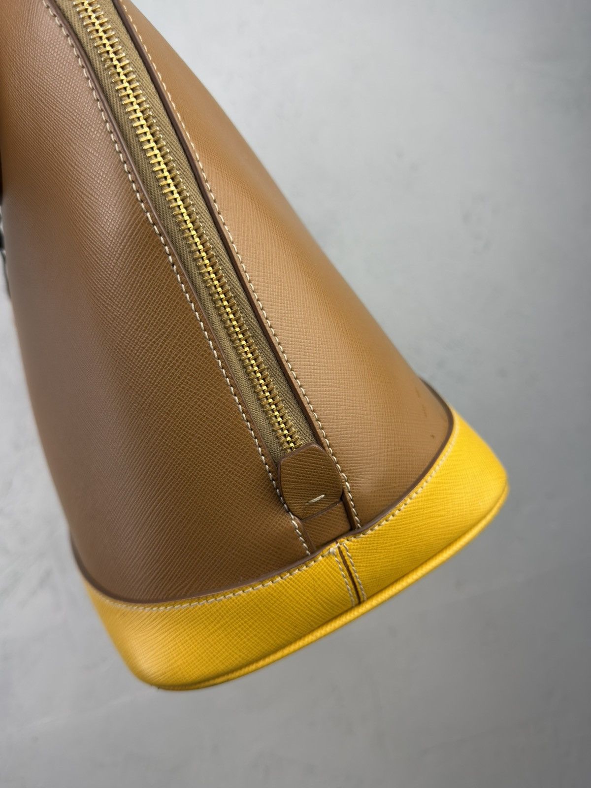Prada Prada Saffiano Lux Caramel + Mimo Size ONE SIZE - 5 Thumbnail