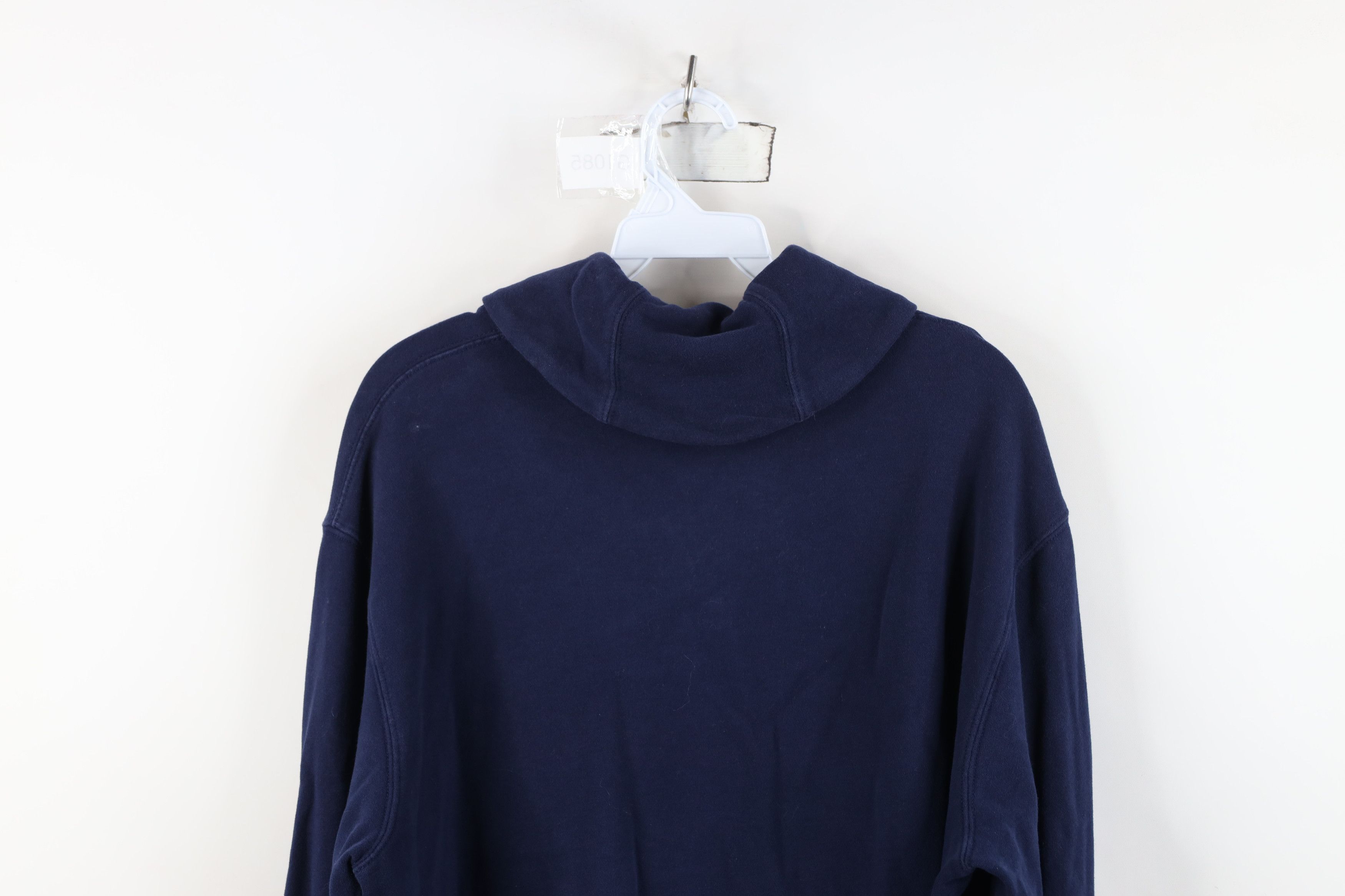 Polo Ralph Lauren Vintage 90s Ralph Lauren Distressed Sweatshirt Navy Blue Size US L / EU 52-54 / 3 - 13 Thumbnail