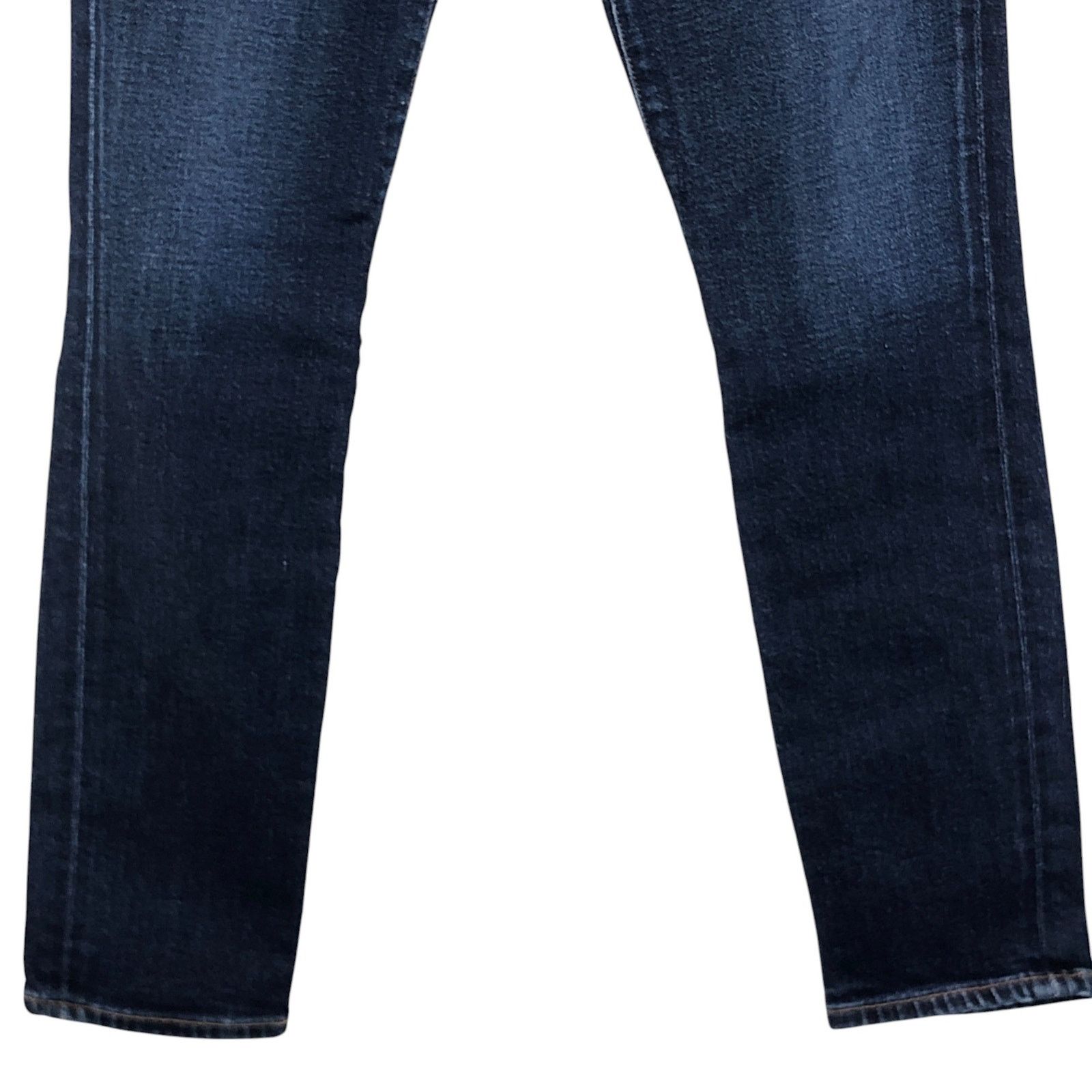 Agolde AGoldE Size 25 Jeans Pinch Waist Skinny Leg Dark Wash USA Size 27" / US 4 / IT 40 - 4 Thumbnail