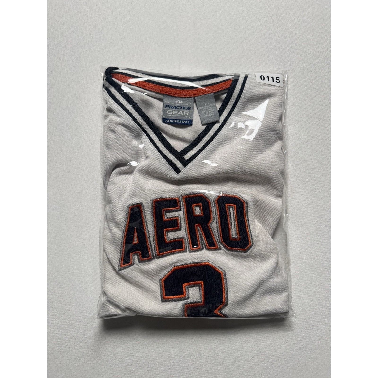 Aeropostale Vintage Aeropostale White Basketball Jersey #3 L Flaws Size US L / EU 52-54 / 3 - 8 Thumbnail