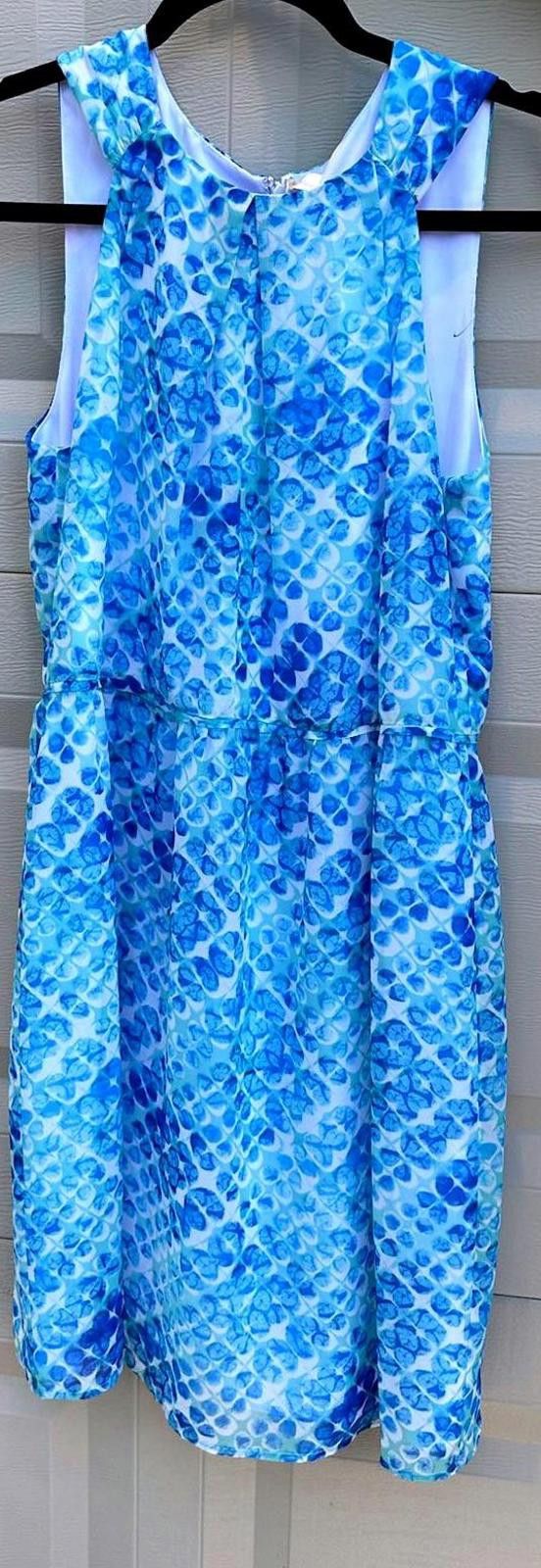 Designer Mishkaana Girls Blue Print Dress Size 10 - New With Tags Size L / US 10 / IT 46 - 1 Thumbnail
