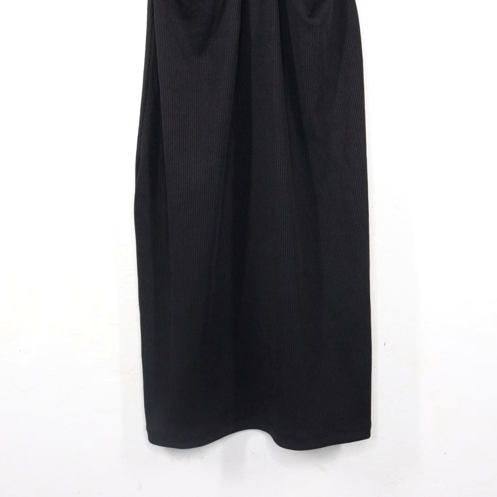 PRINCESS POLLY Princess Polly Silas Mini Dress Black Size 6 Bodycon Cutout Ribbed NWT Women Sleeveless Short Dress Party/Cocktail Clubwear 90s (none) Size M / US 6-8 / IT 42-44 - 4 Thumbnail