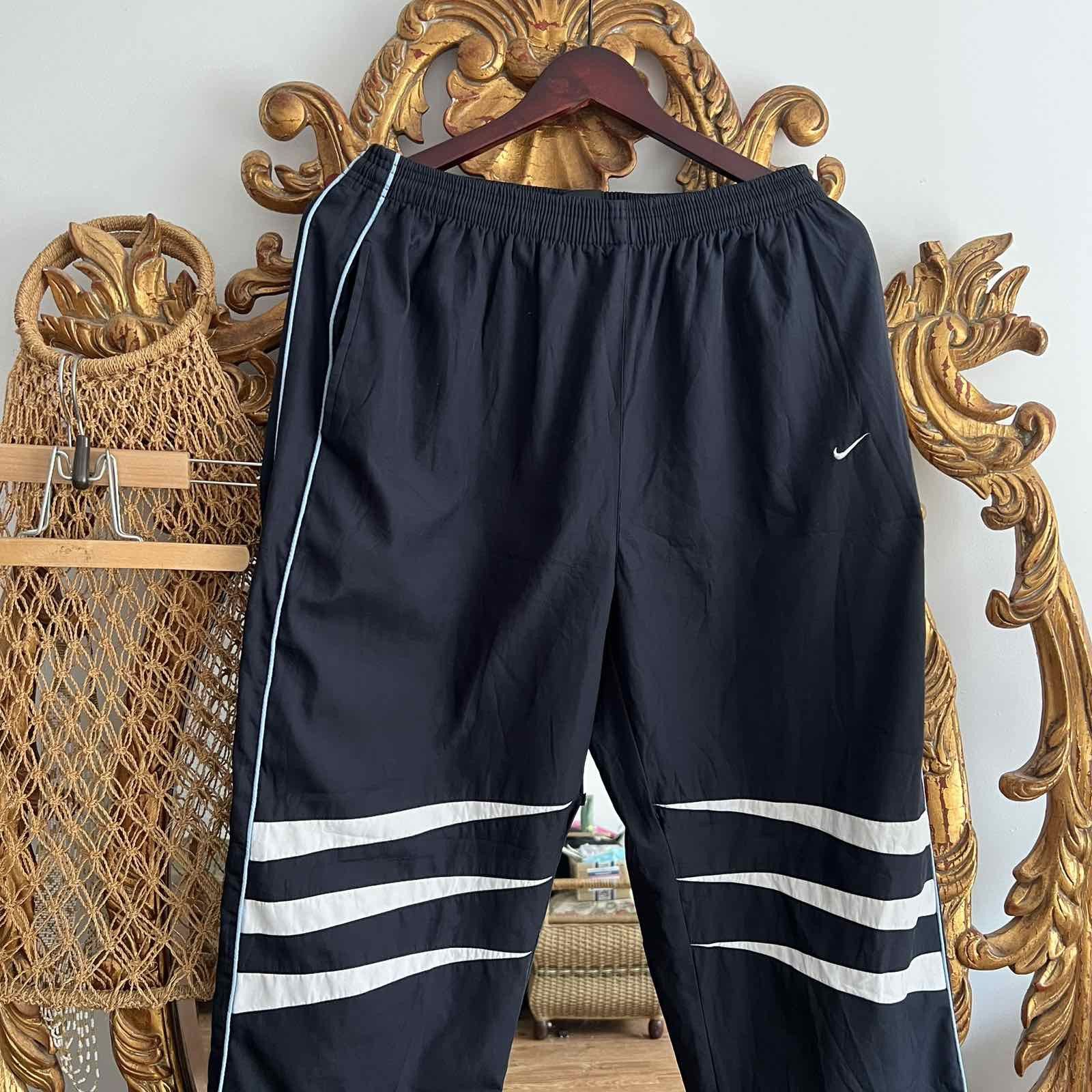 Nike × Vintage Nike Vintage Pants Y2K Drill Sz XXL Size US 36 / EU 52 - 3 Thumbnail