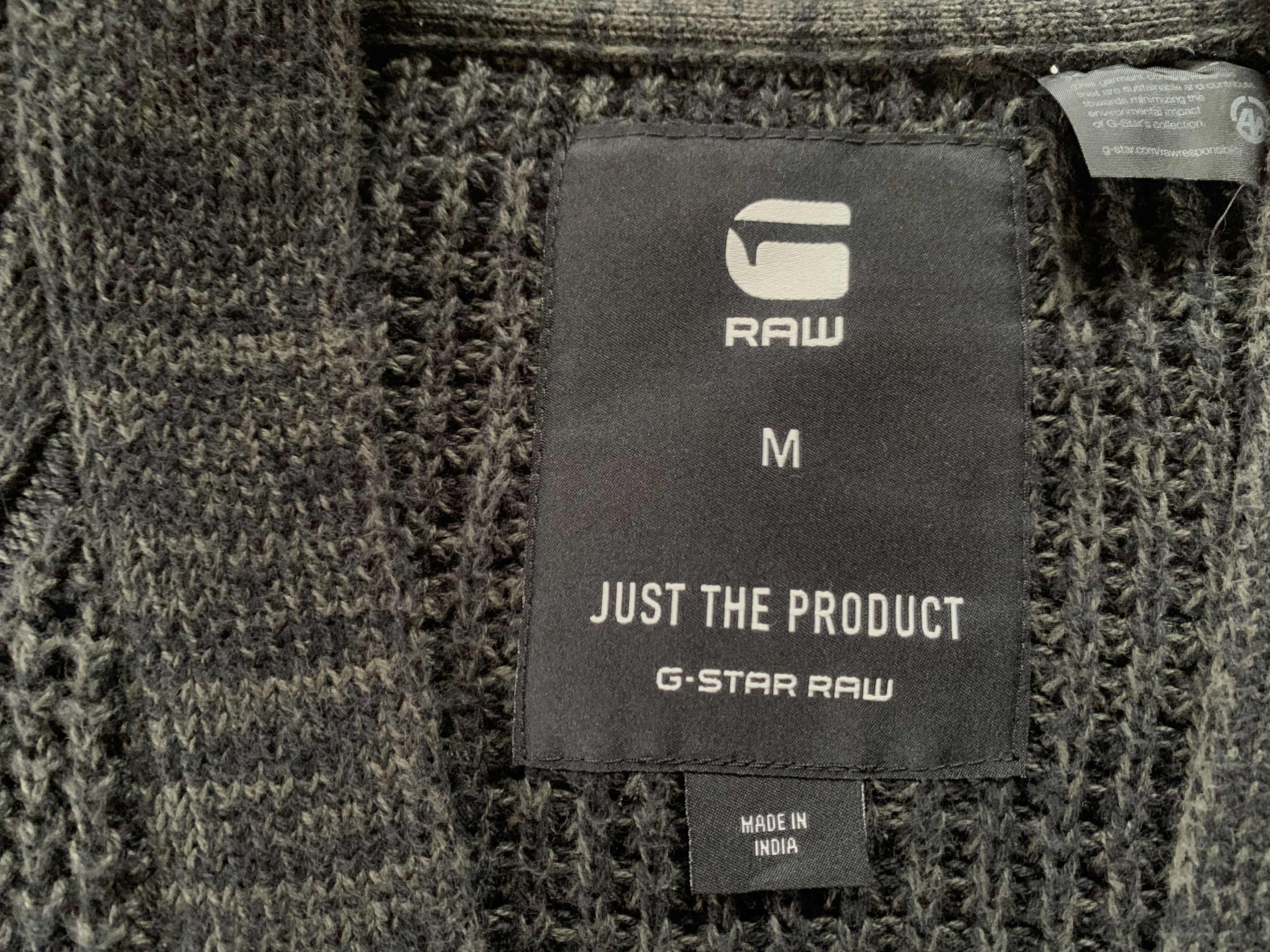 G-Star G Star Raw Cotton Casual Knitted Suzaki Cardigan Size US M / EU 48-50 / 2 - 5 Thumbnail