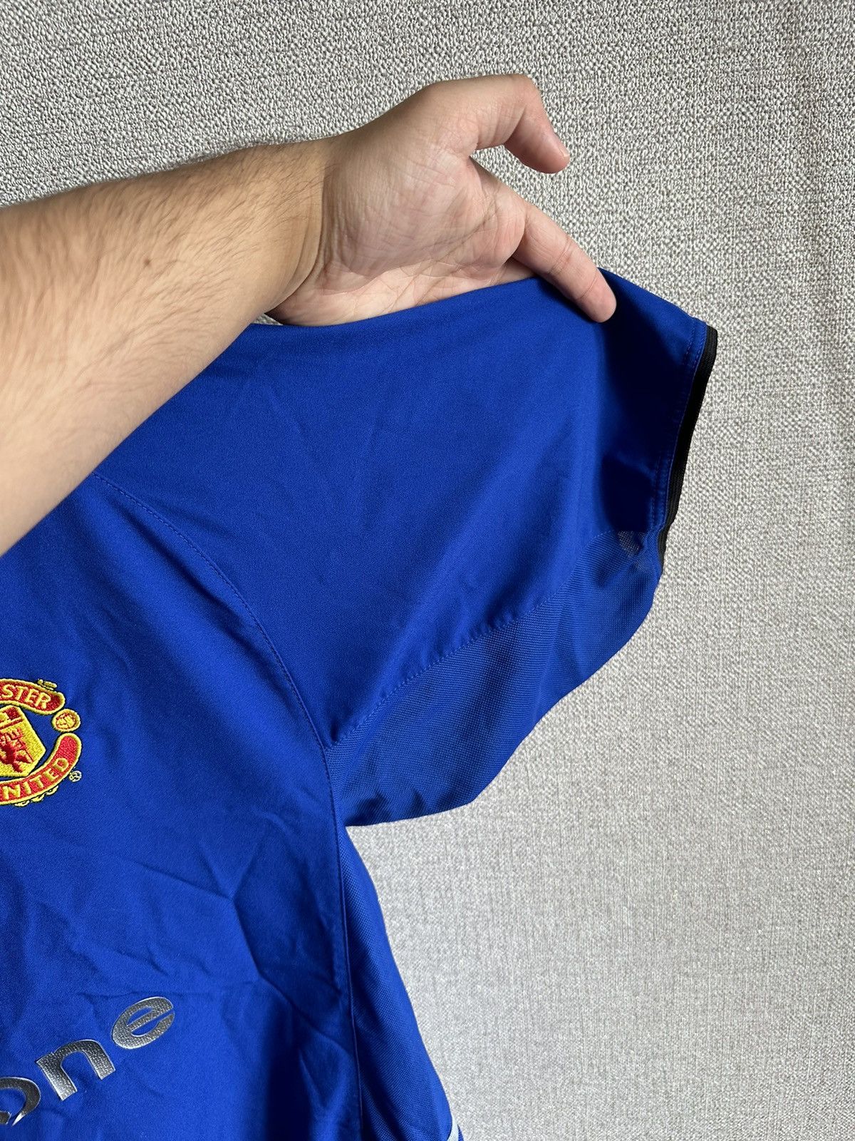 Nike 2002/03 Nike Manchester United Vintage Third Kit Jersey Size US L / EU 52-54 / 3 - 14 Thumbnail