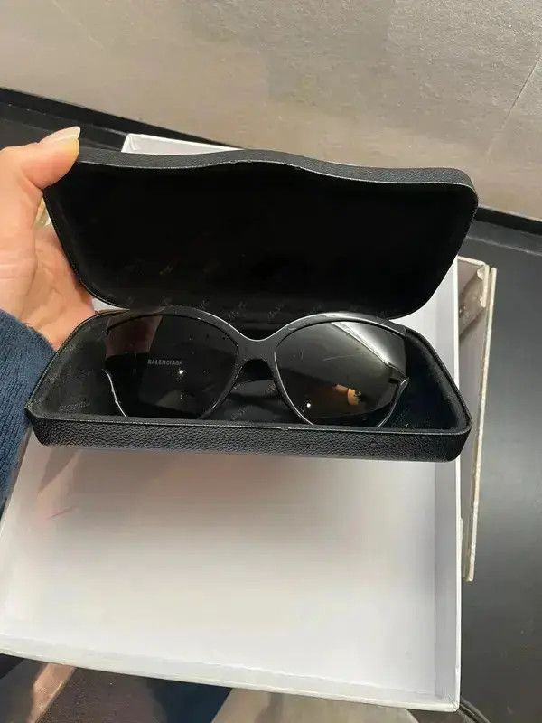 Balenciaga BALENCIAGA Sunglasses Cat Eye Wrap Shield Mask Shield Size ONE SIZE - 3 Thumbnail