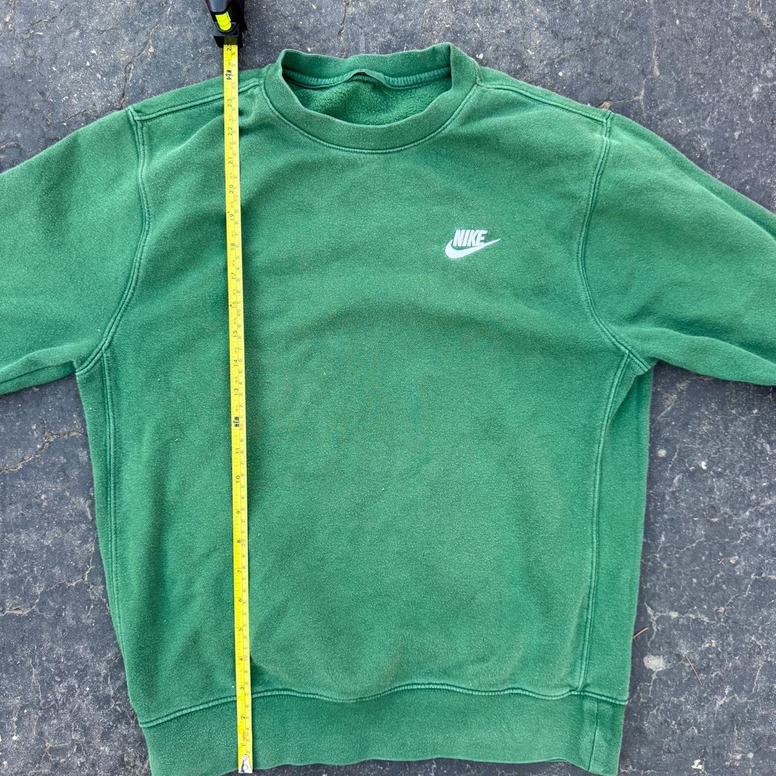Nike Nike Green Crewneck – Size Small Size US S / EU 44-46 / 1 - 6 Thumbnail