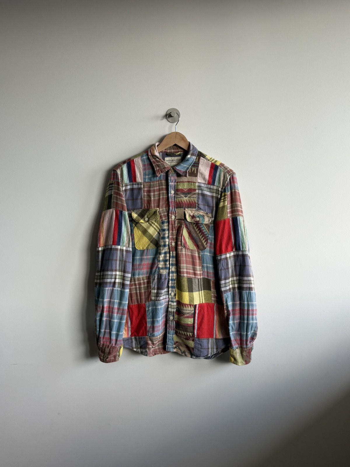 Denim & Supply Ralph Lauren Vintage Rare 106.Ralph Lauren Denim And Supply Patchwork M Size US M / EU 48-50 / 2 - 2 Thumbnail