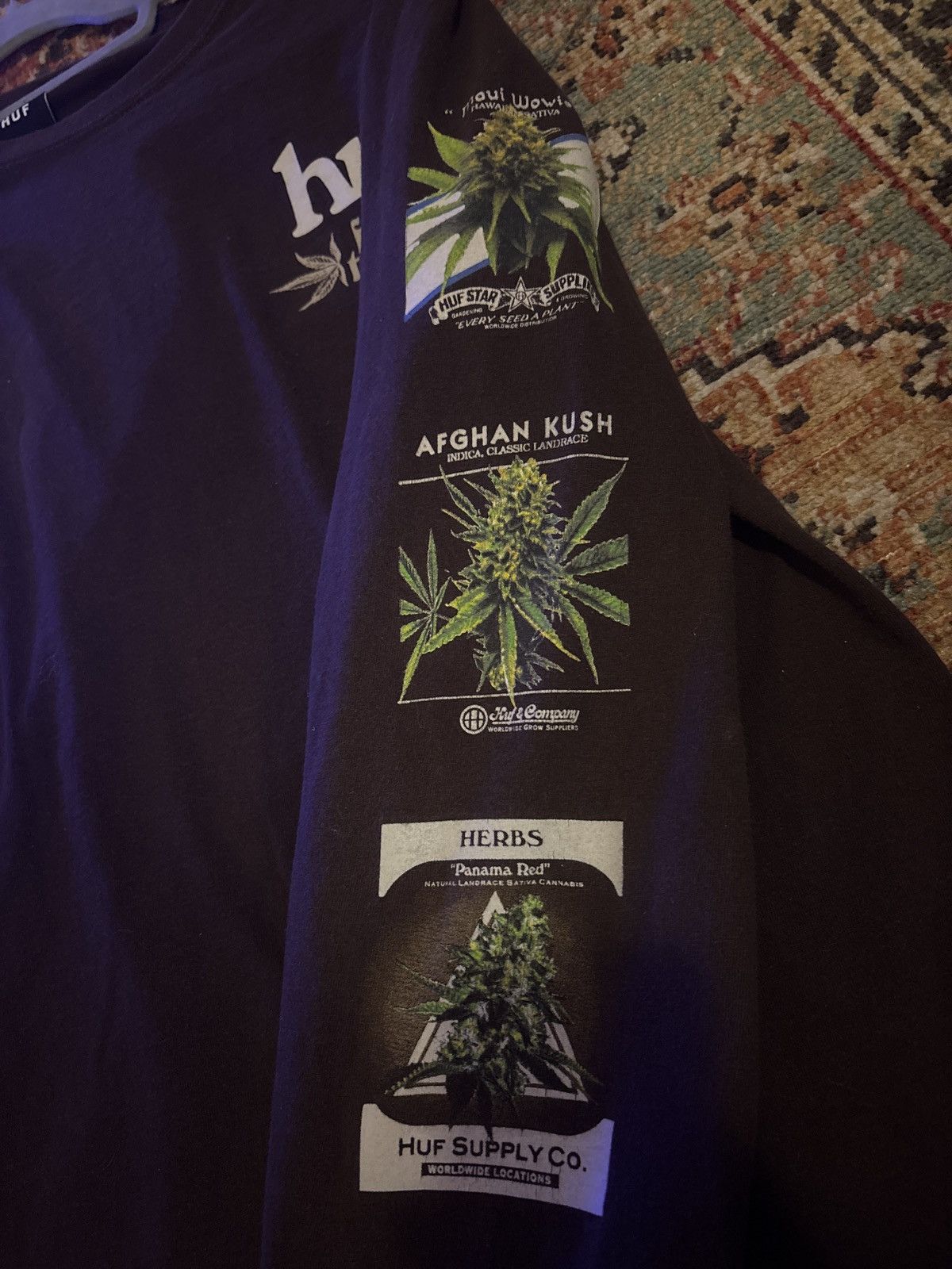 Huf HUF FourTwenty Longsleeve Size US L / EU 52-54 / 3 - 3 Thumbnail