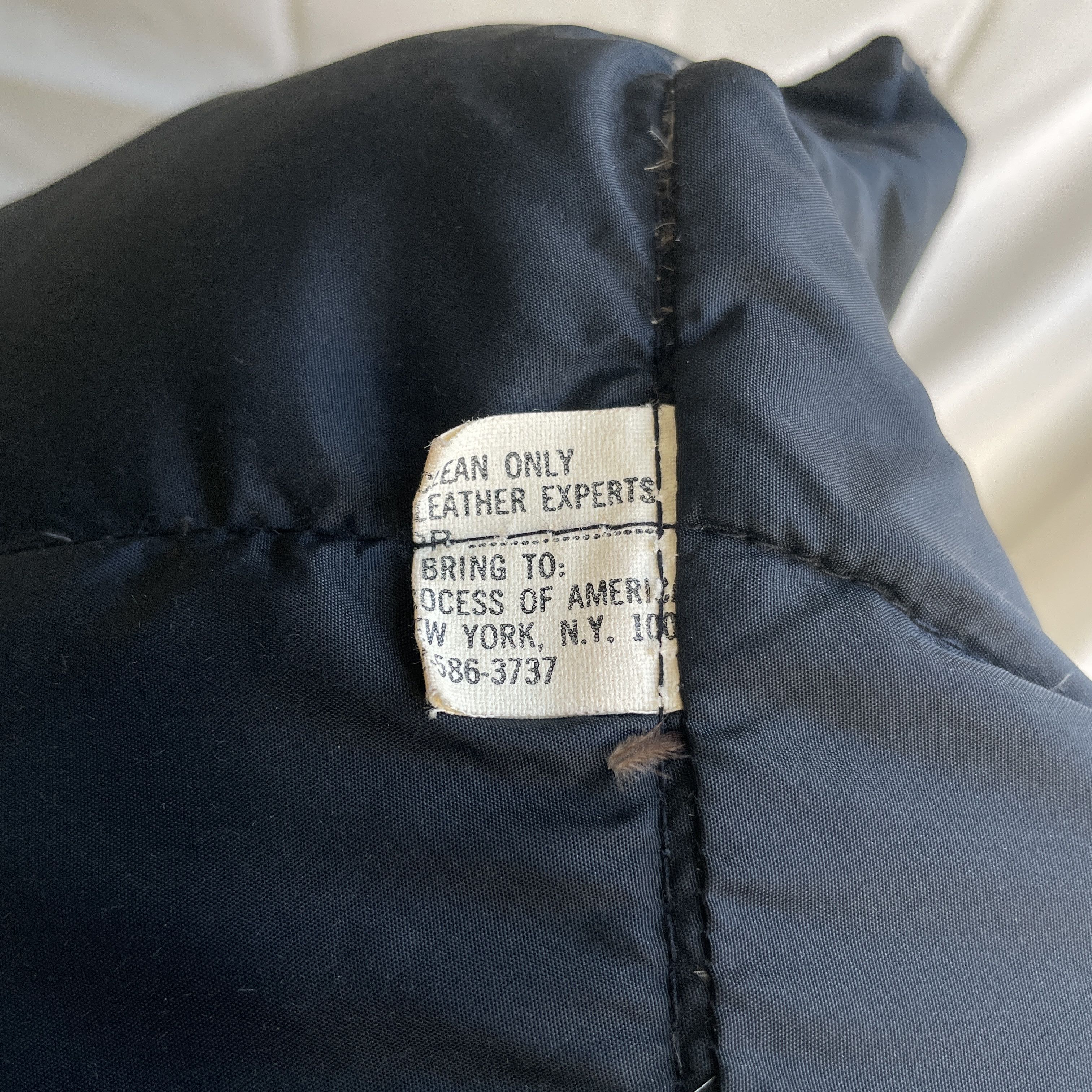Schott Down by Schott Vintage 80's 123V Down Leather Vest Size 38 Size US M / EU 48-50 / 2 - 14 Thumbnail