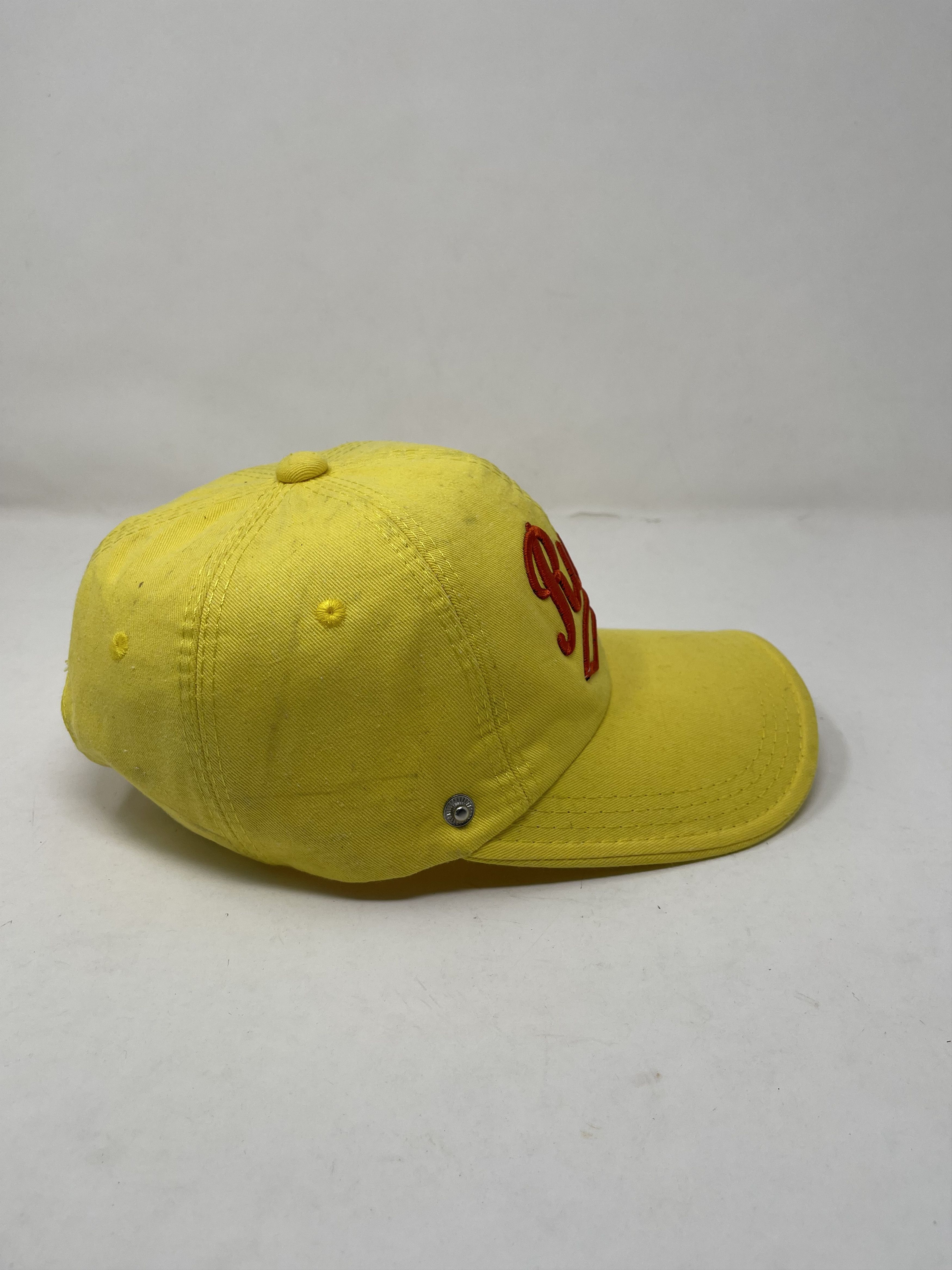 Hat Club Ruler Yellow Baseball Design cap Size ONE SIZE - 4 Thumbnail