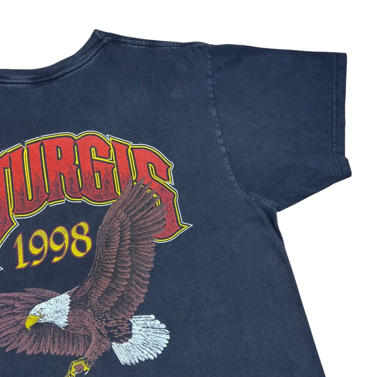 Other Vtg 1998 Sturgis 58th Annual Black Hills Rally Eagle T-Shirt Size US XL / EU 56 / 4 - 13 Thumbnail