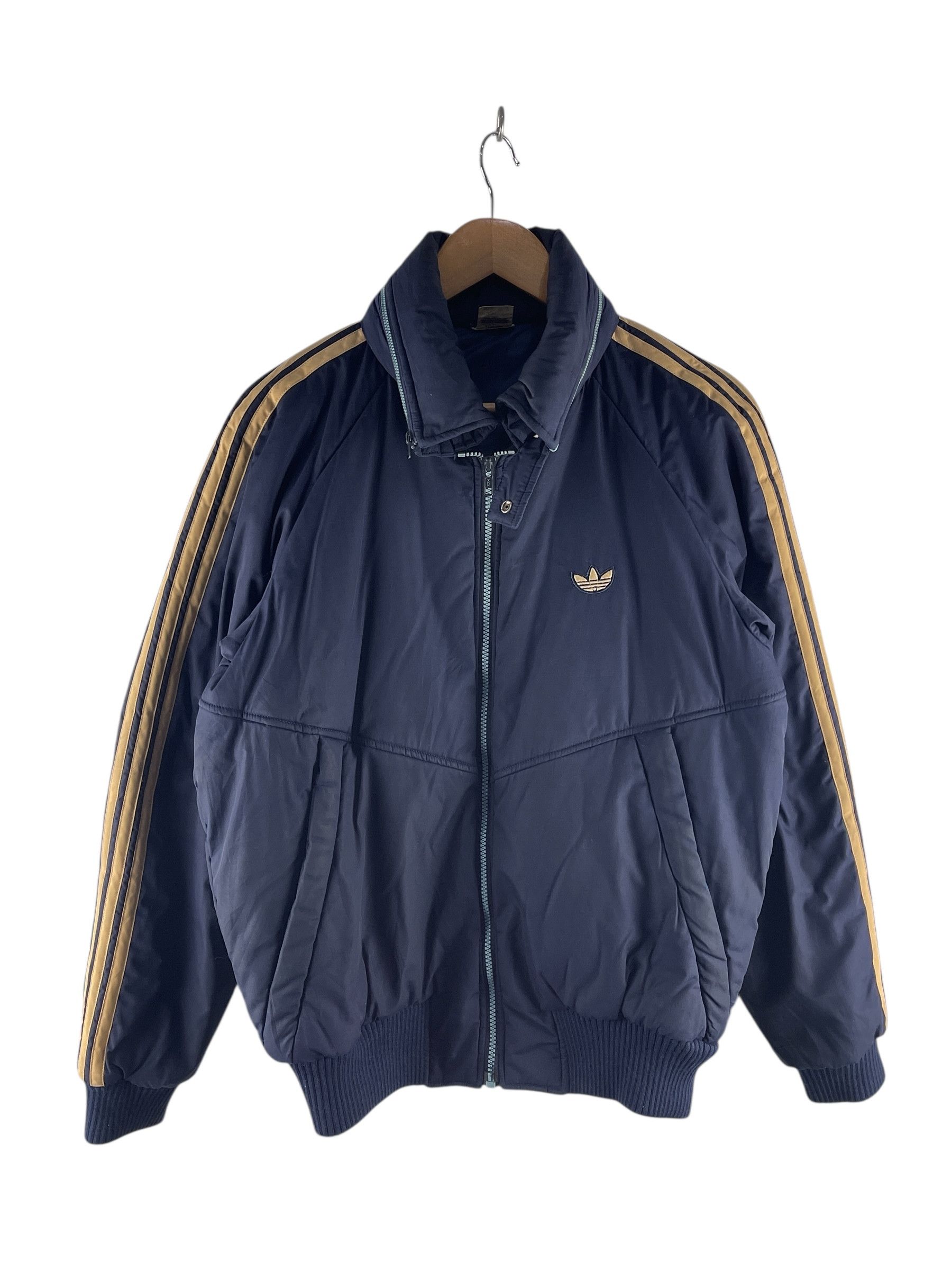 Adidas Vintage Adidas Trefoil Three Striped W.Germany Jacket Size US M / EU 48-50 / 2 - 1 Thumbnail