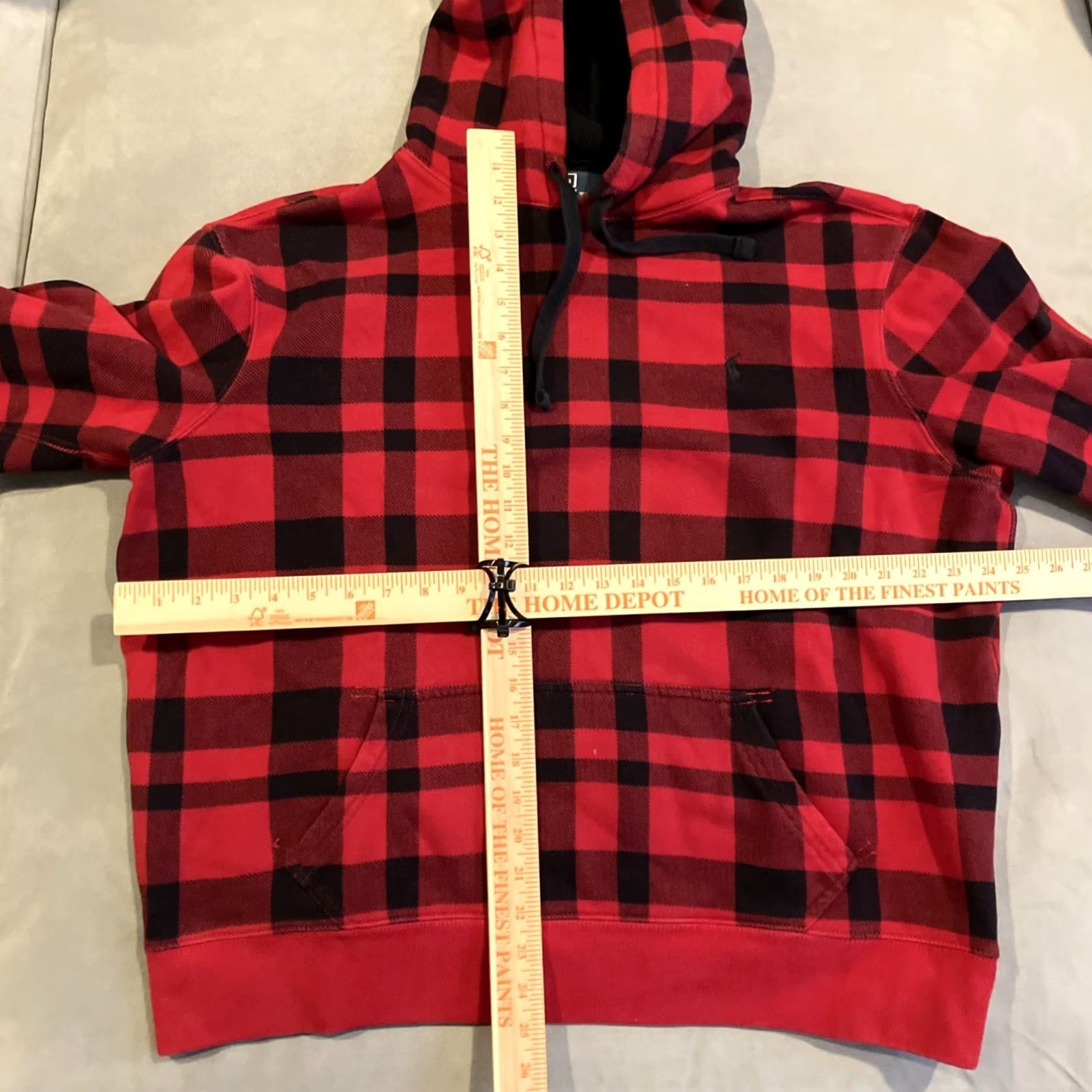 Polo Ralph Lauren VINTAGE? No mention. Final: Polo Ralph Lauren Hoodie Red Plaid Men's XL Pullover Hooded Long Sleeve Regular Size XL Size US XL / EU 56 / 4 - 5 Thumbnail