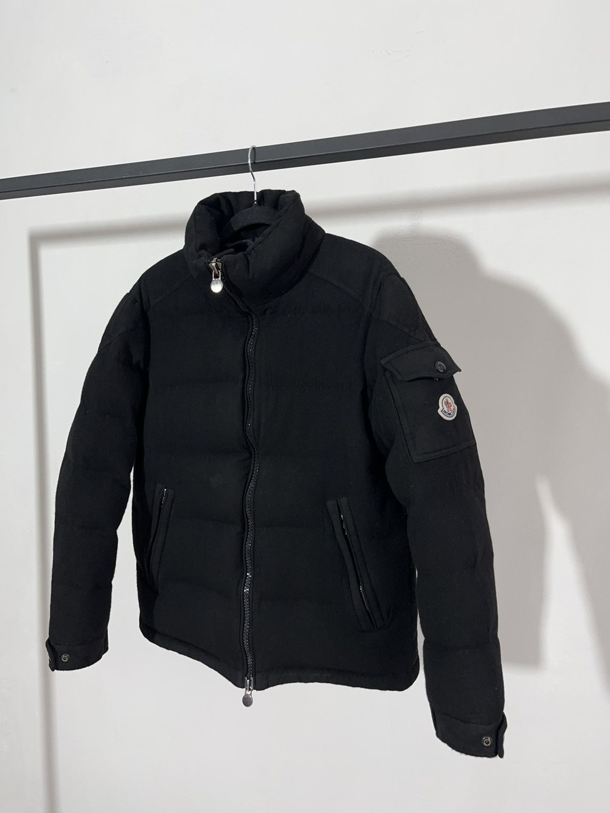 image of Moncler Montgenevre Giubotto Mens Jacket in Black (Size Small)