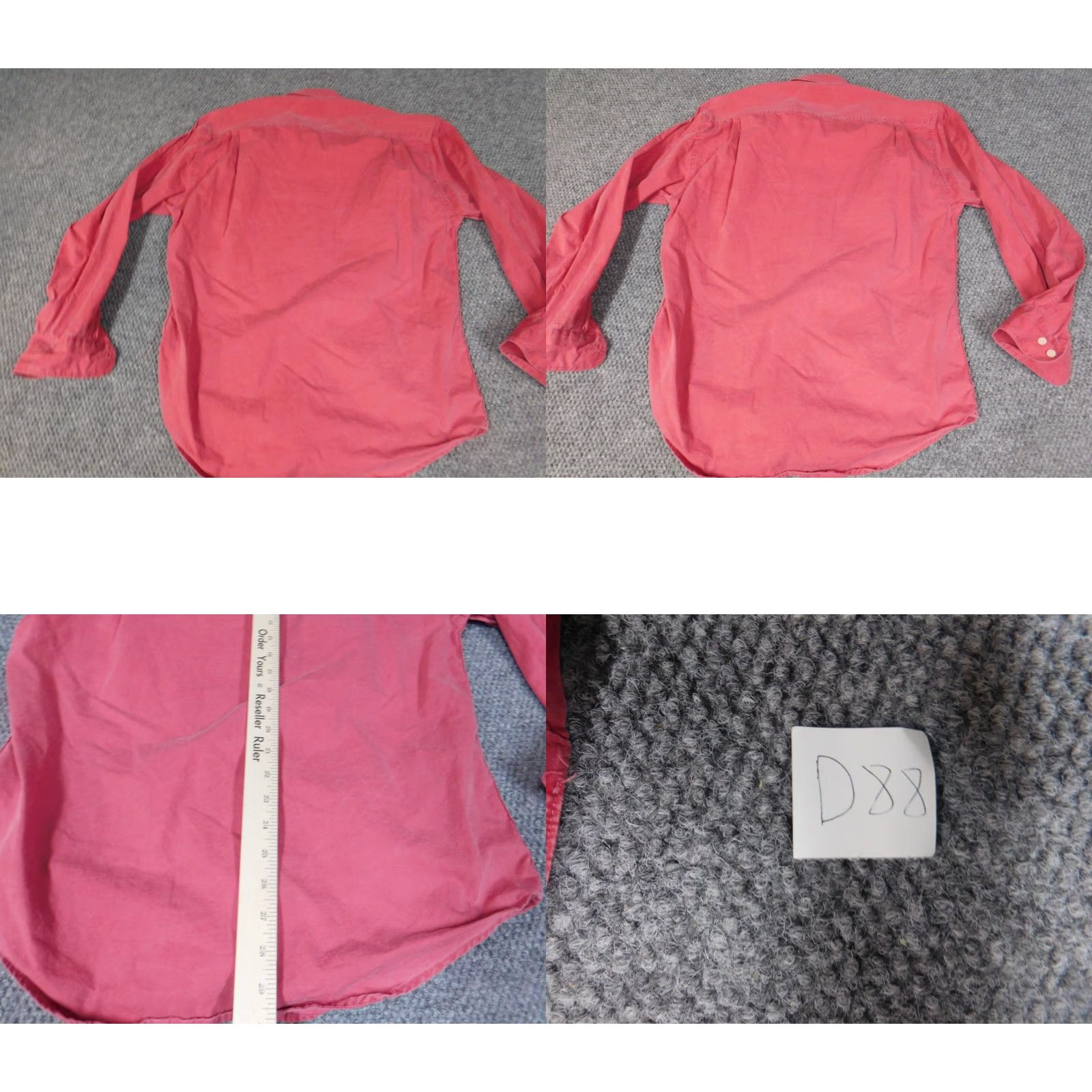 Vintage Woolrich Shirt Small Red Button-Up Long Sleeve Pockets 90s Vintage Mens Casual Knit Cotton Button-Down Collared Dishros Size US S / EU 44-46 / 1 - 8 Thumbnail