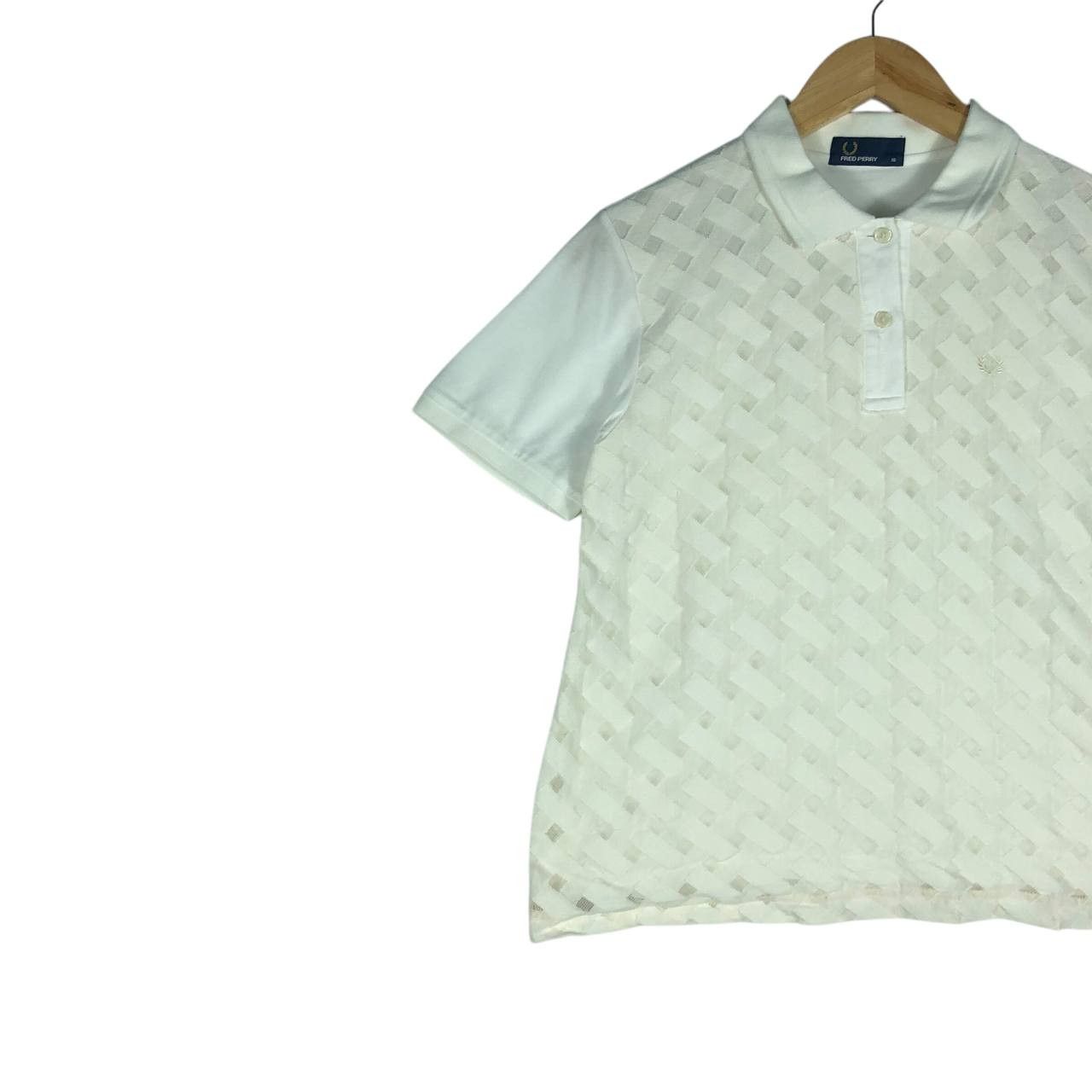 Fred Perry × Vintage Vintage Fred Perry Women T-shirt Size L / US 10 / IT 46 - 3 Thumbnail