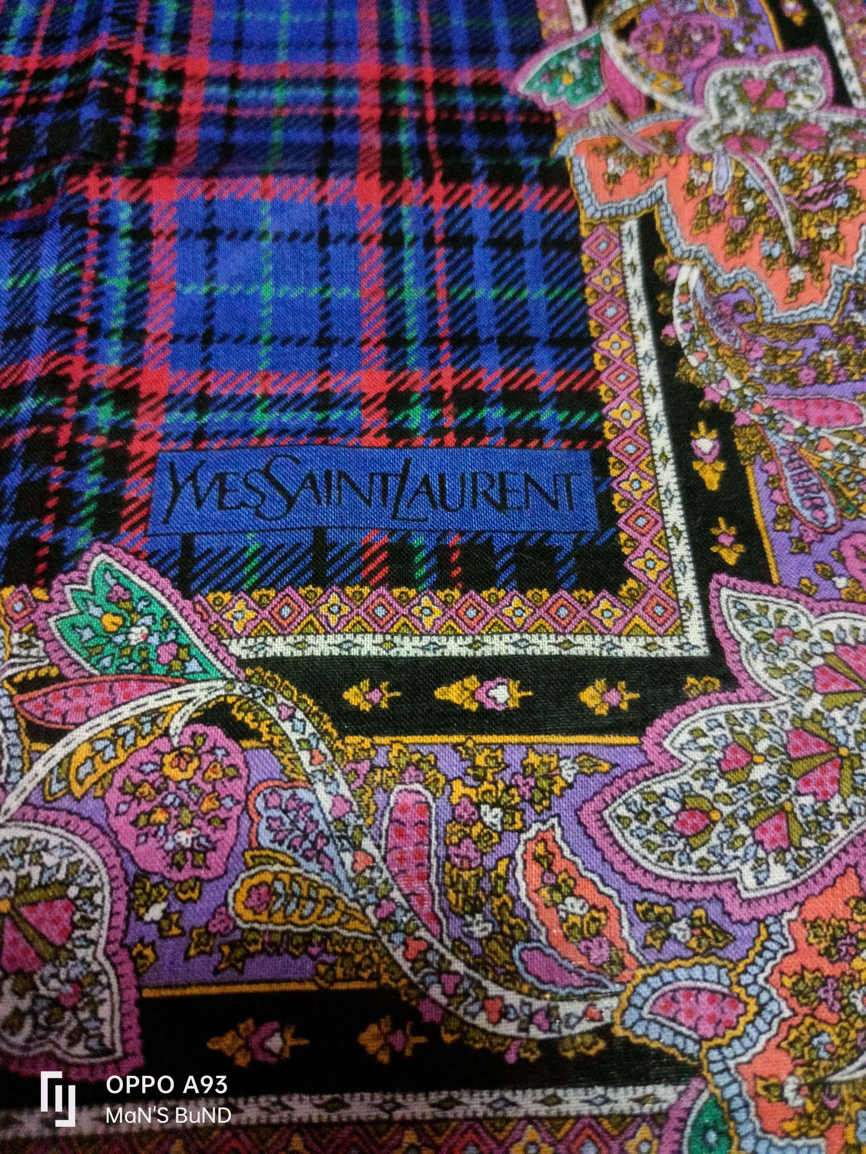 Japanese Brand × Vintage COMBO Handkerchief YSL,MCM 2 PCS,FENDI Size ONE SIZE - 5 Thumbnail