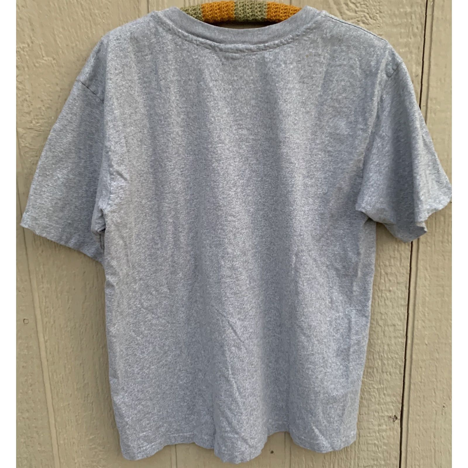 Vintage VINTAGE Ohio State 894 Athletics T-Shirt Single Stitch Made In USA Size L Gray Men Cotton Exchange Graphic Tee Sportswear/Beach 90s Theme Mens Size US L / EU 52-54 / 3 - 4 Thumbnail
