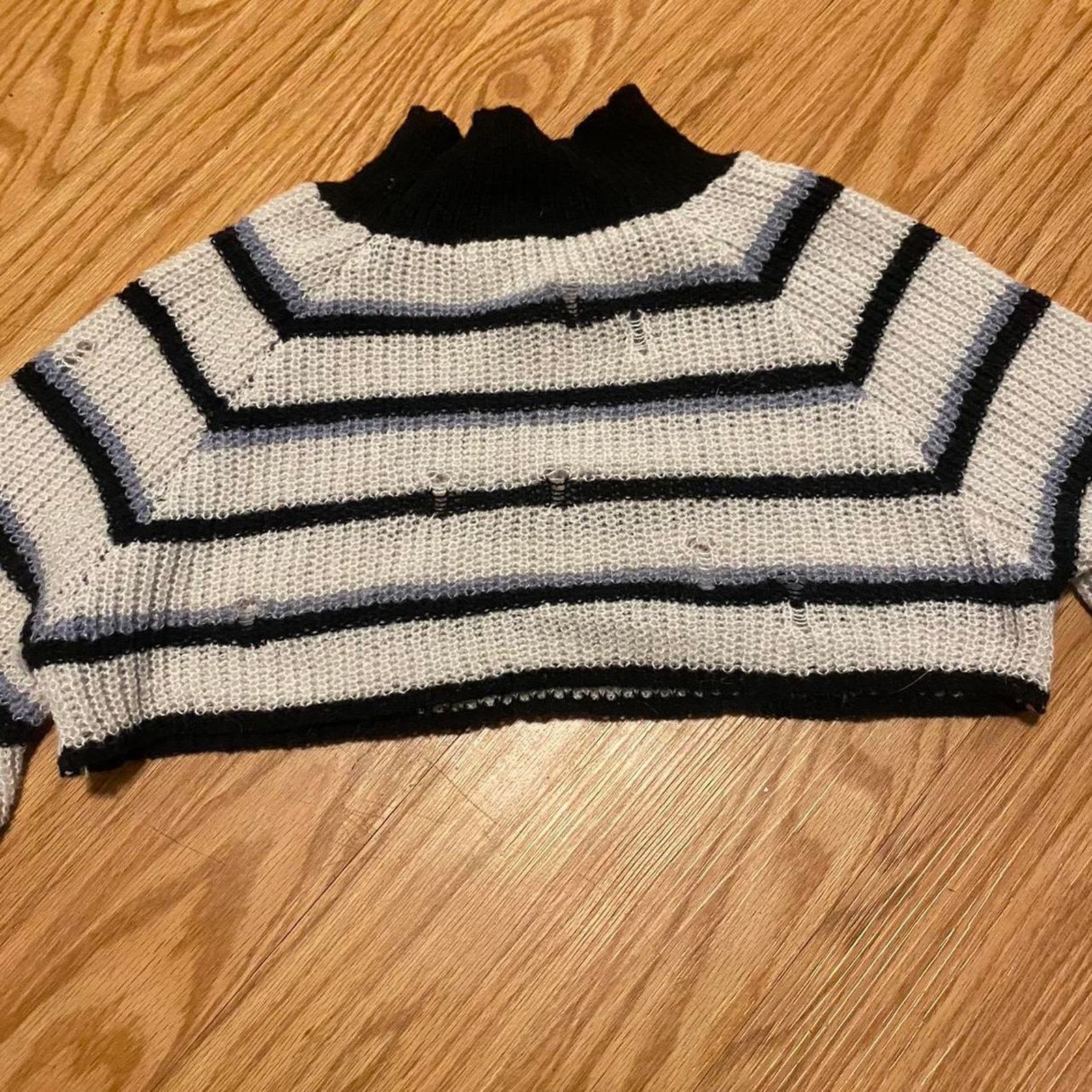 Other Striped knit sweater top Size S / US 4 / IT 40 - 2 Thumbnail