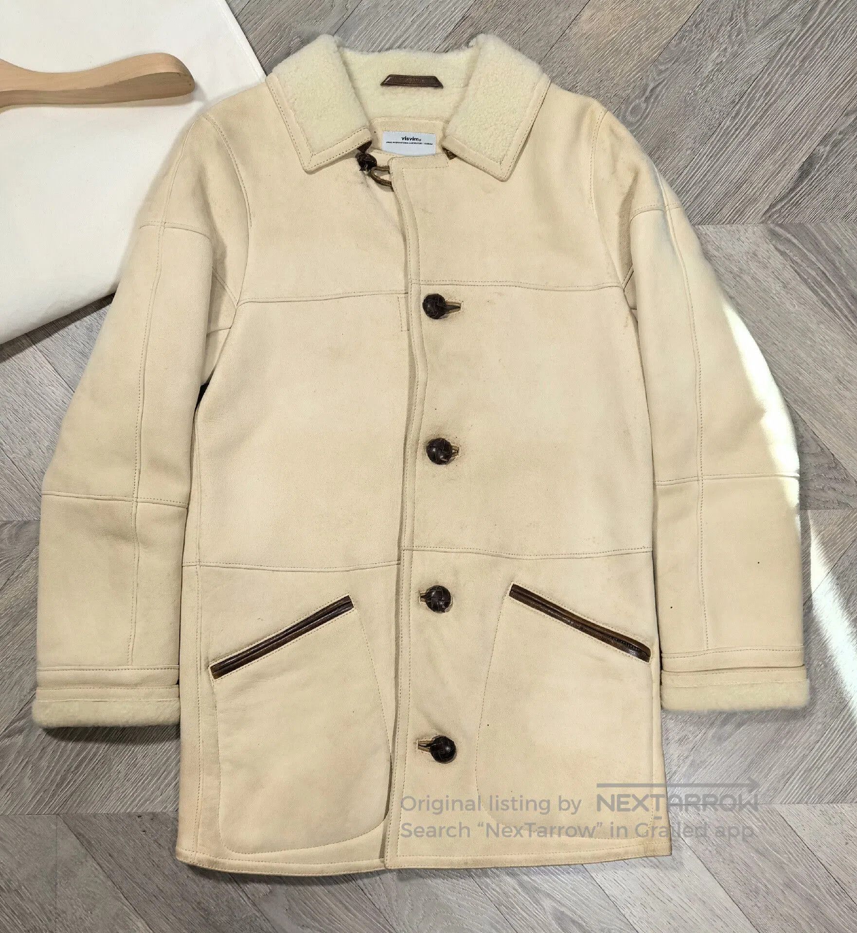 Visvim visvim patton coat in ivory color. Size US M / EU 48-50 / 2 - 1 Thumbnail
