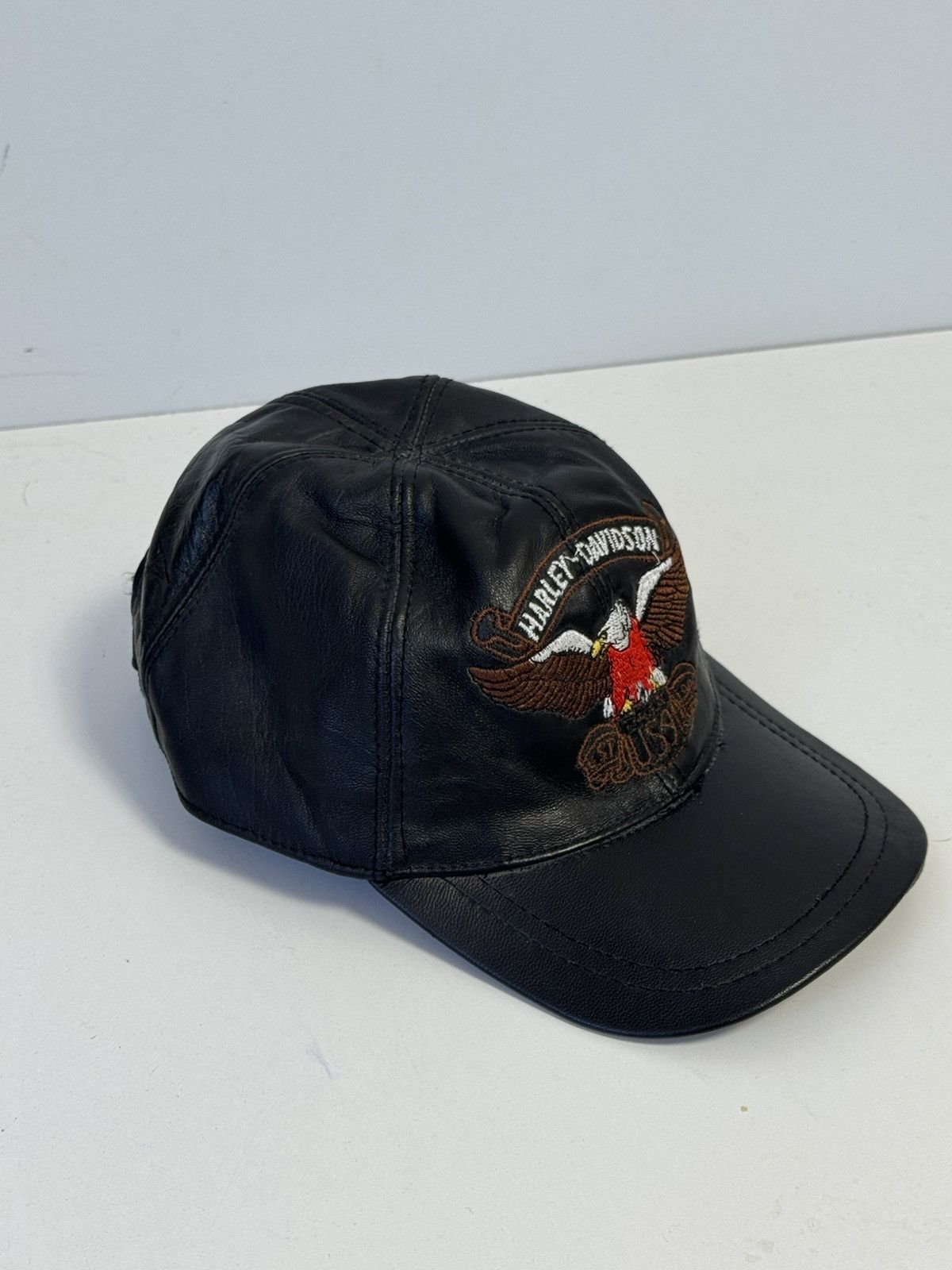Harley Davidson Harley Davidson Vintage Y2K Style Cap Hat Size ONE SIZE - 6 Thumbnail