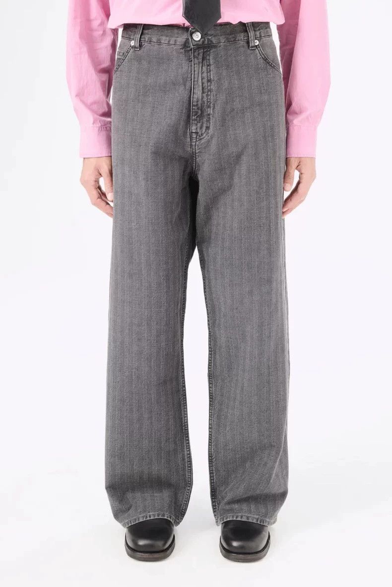 Our Legacy our legacyVAST CUT Washed grey Torino Stripe 2505-Nextarrow Size US 34 / EU 50 - 5 Thumbnail