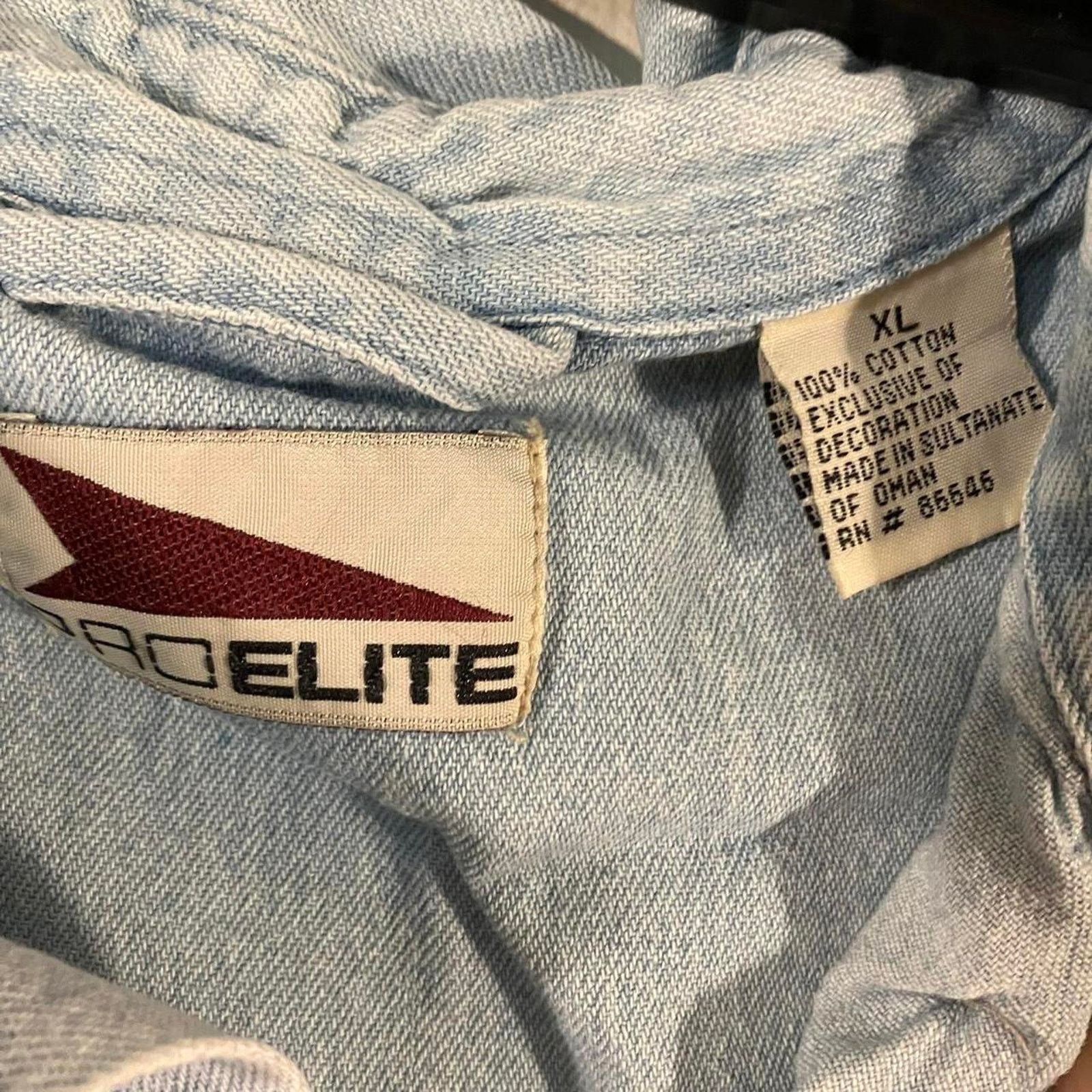 Pro Edge Los Angeles Home Turf Sports Grill Light Wash Denim Shacket Size US XL / EU 56 / 4 - 3 Thumbnail