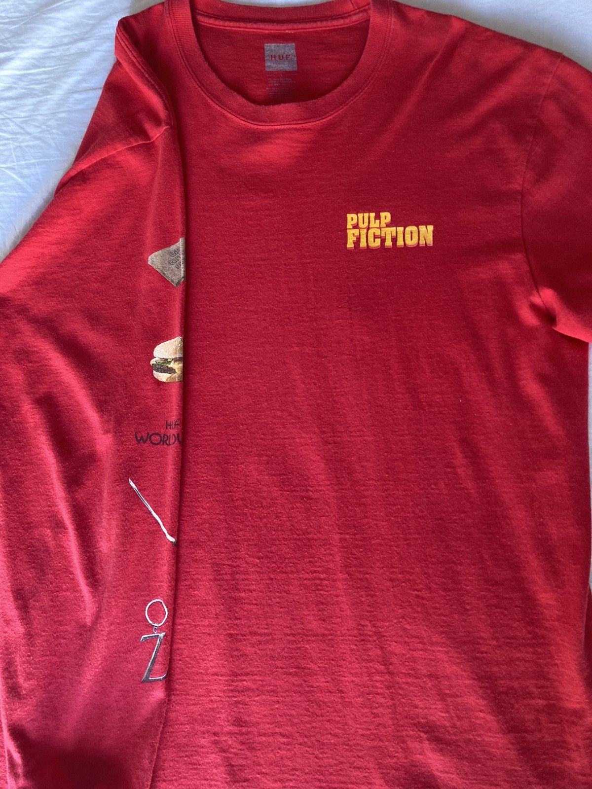 Huf Huf x Pulp Fiction long sleeve Size US L / EU 52-54 / 3 - 2 Thumbnail