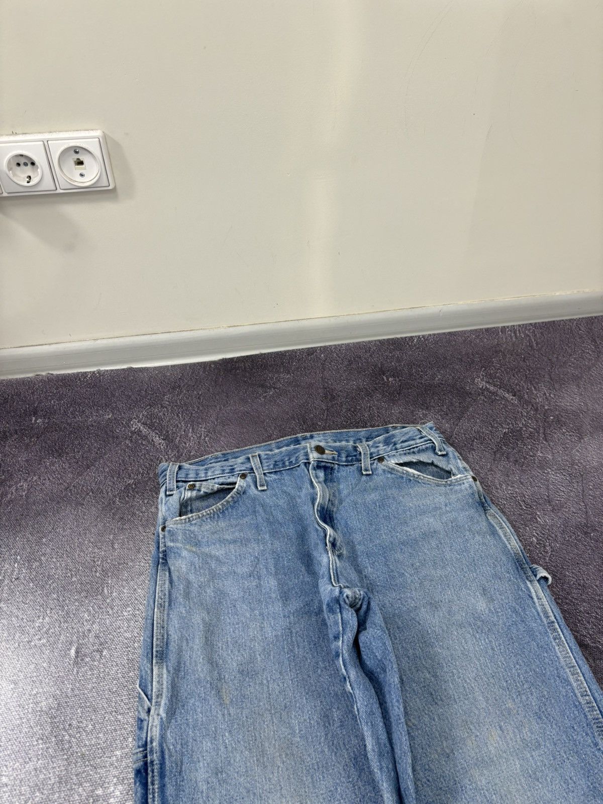 Dickies Vintage Dickies Straight Fit Light Blue Work Denim Jeans Size US 34 / EU 50 - 11 Thumbnail