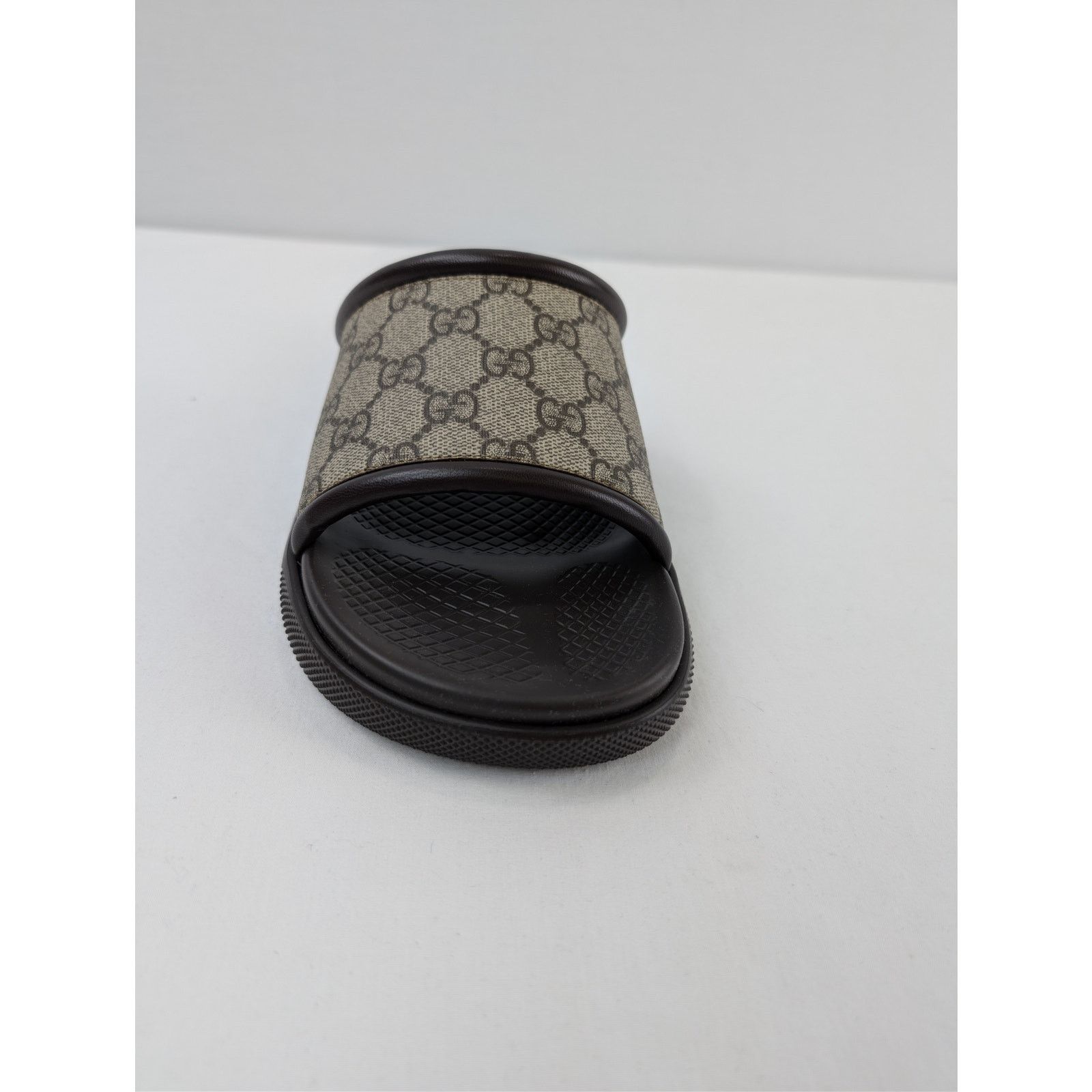 Gucci o1rshd1 Supreme Nappa Samoa Sandal Plastic R.S Slipper Beige Size US 8.5 / EU 41-42 - 13 Thumbnail