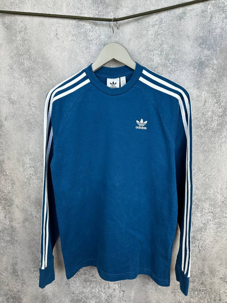 Adidas Adidas Originals 3-Stripes Long Sleeve T-Shirt Crew Neck Tee Size US S / EU 44-46 / 1 - 1 Thumbnail