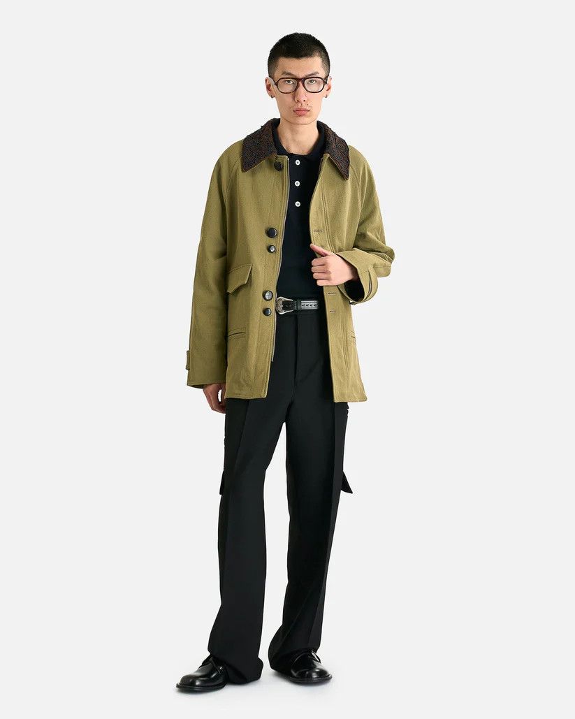 Namacheko o1s1v1r1oon0825 Evan Leather Vest in Olive Green/Pistachio Size US S / EU 44-46 / 1 - 7 Thumbnail