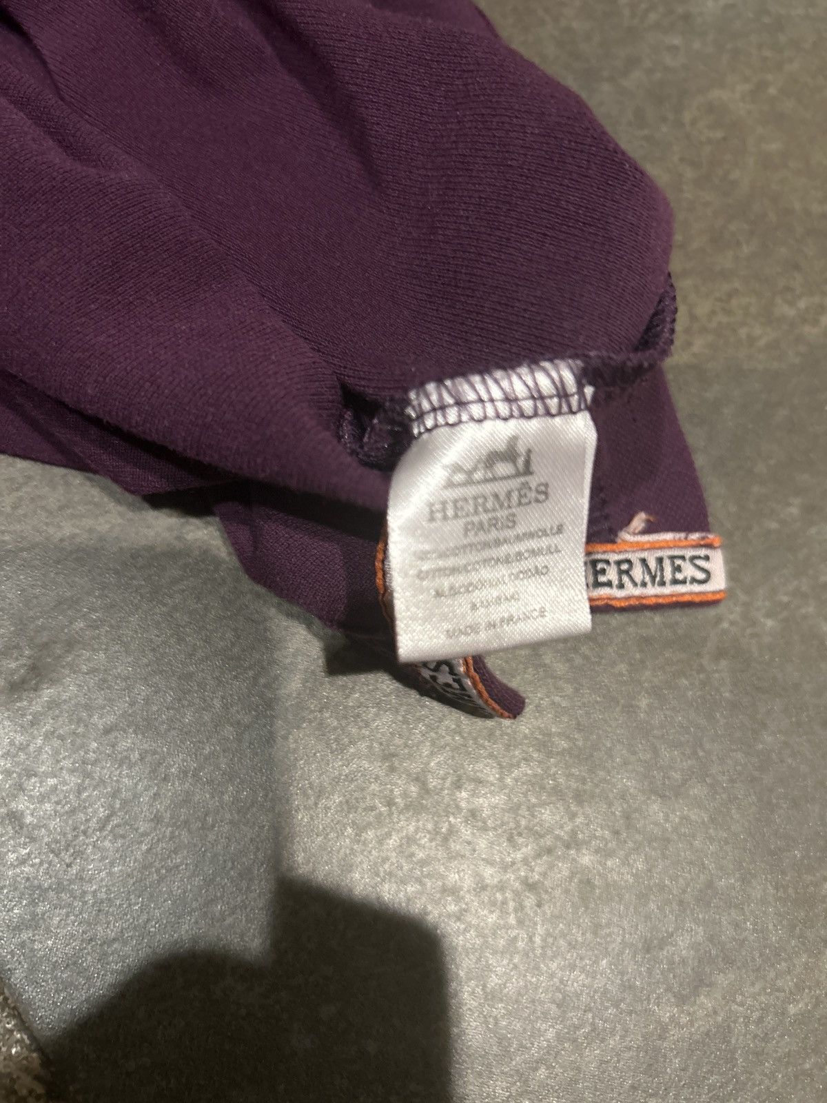 Hermes Hermes purple polo designer Size US M / EU 48-50 / 2 - 8 Thumbnail