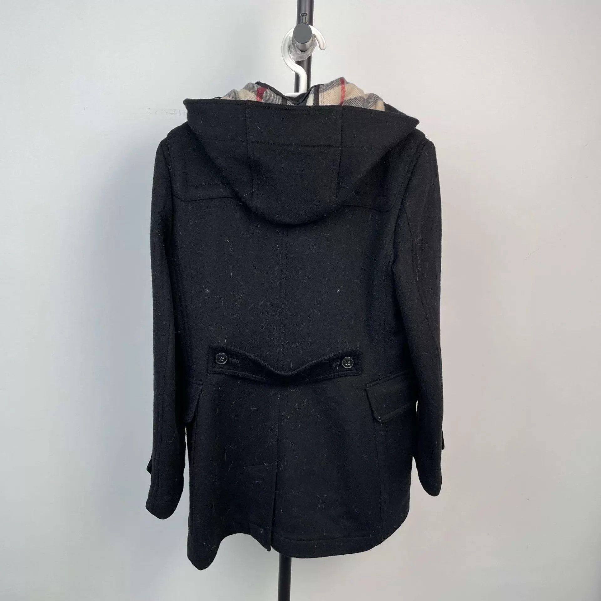 Burberry Burberry Cashmere Coat Black Size 8 Size M / US 6-8 / IT 42-44 - 2 Thumbnail
