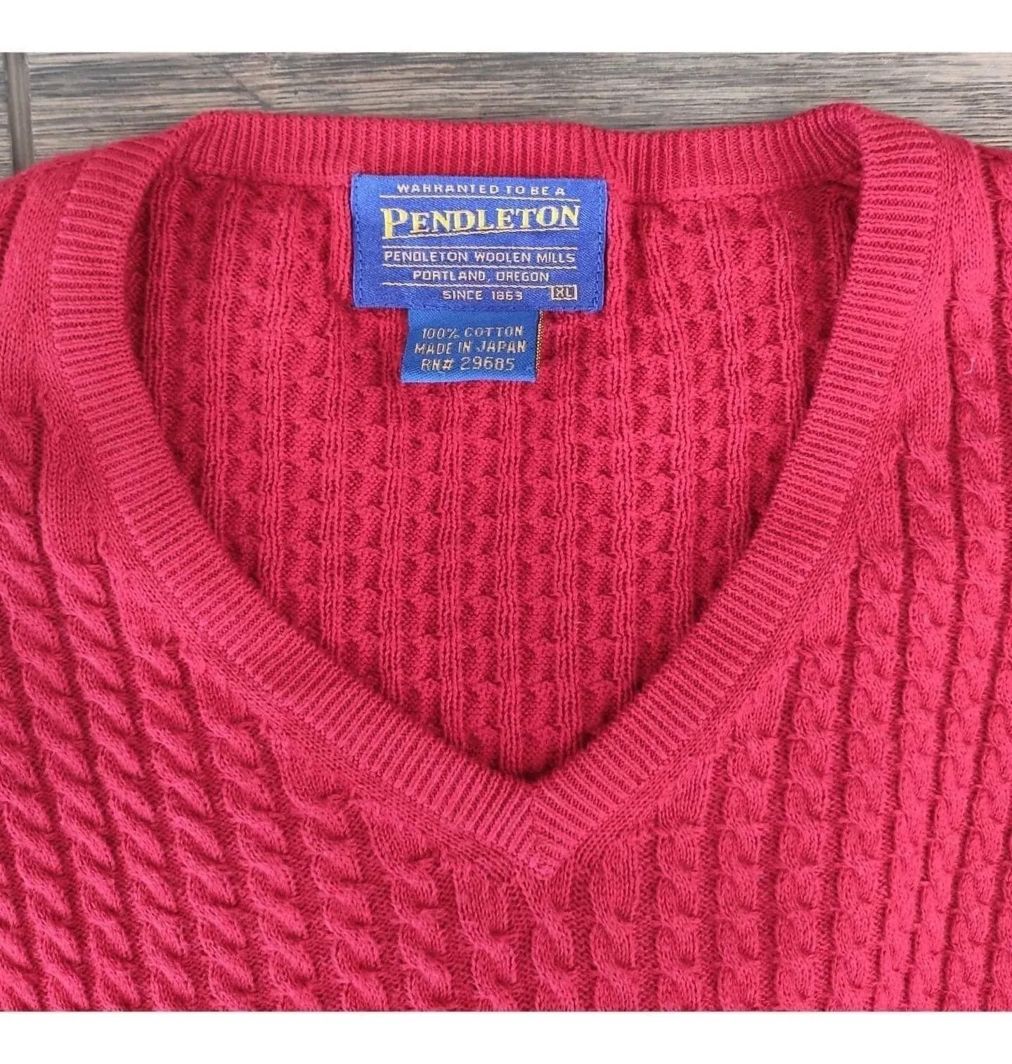 Pendleton Pendleton vintage sweater made in Japan-Fashionella Size US XL / EU 56 / 4 - 7 Thumbnail